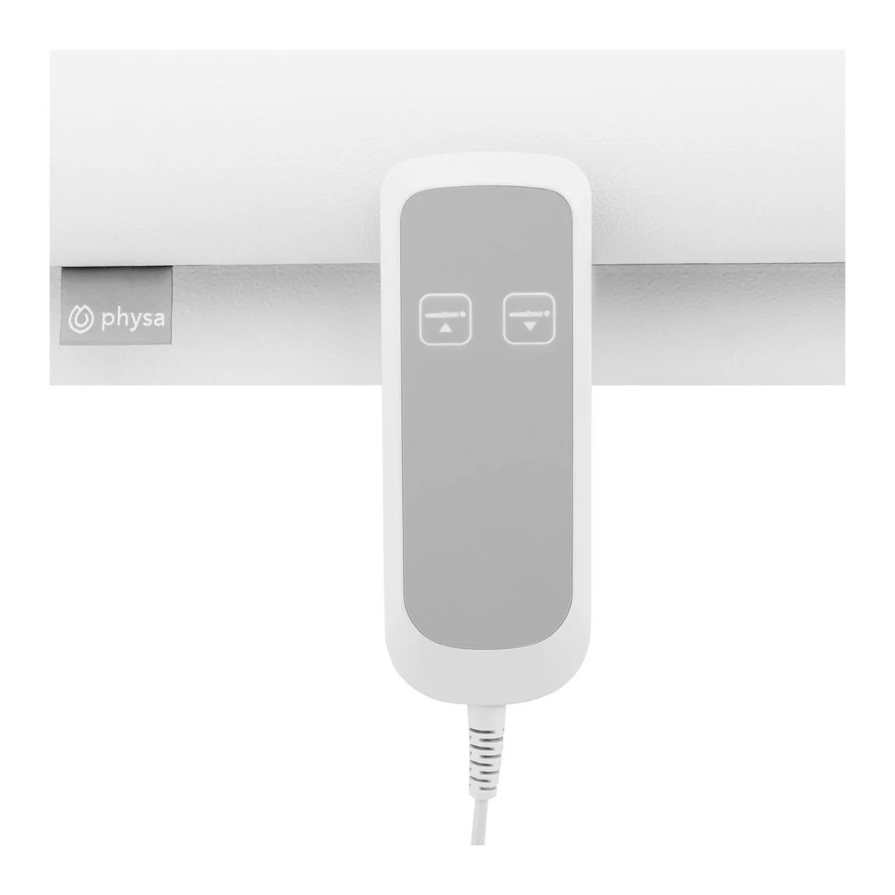 Table de massage professionnel cadre métal revêtement PU  blanc 14_0003631