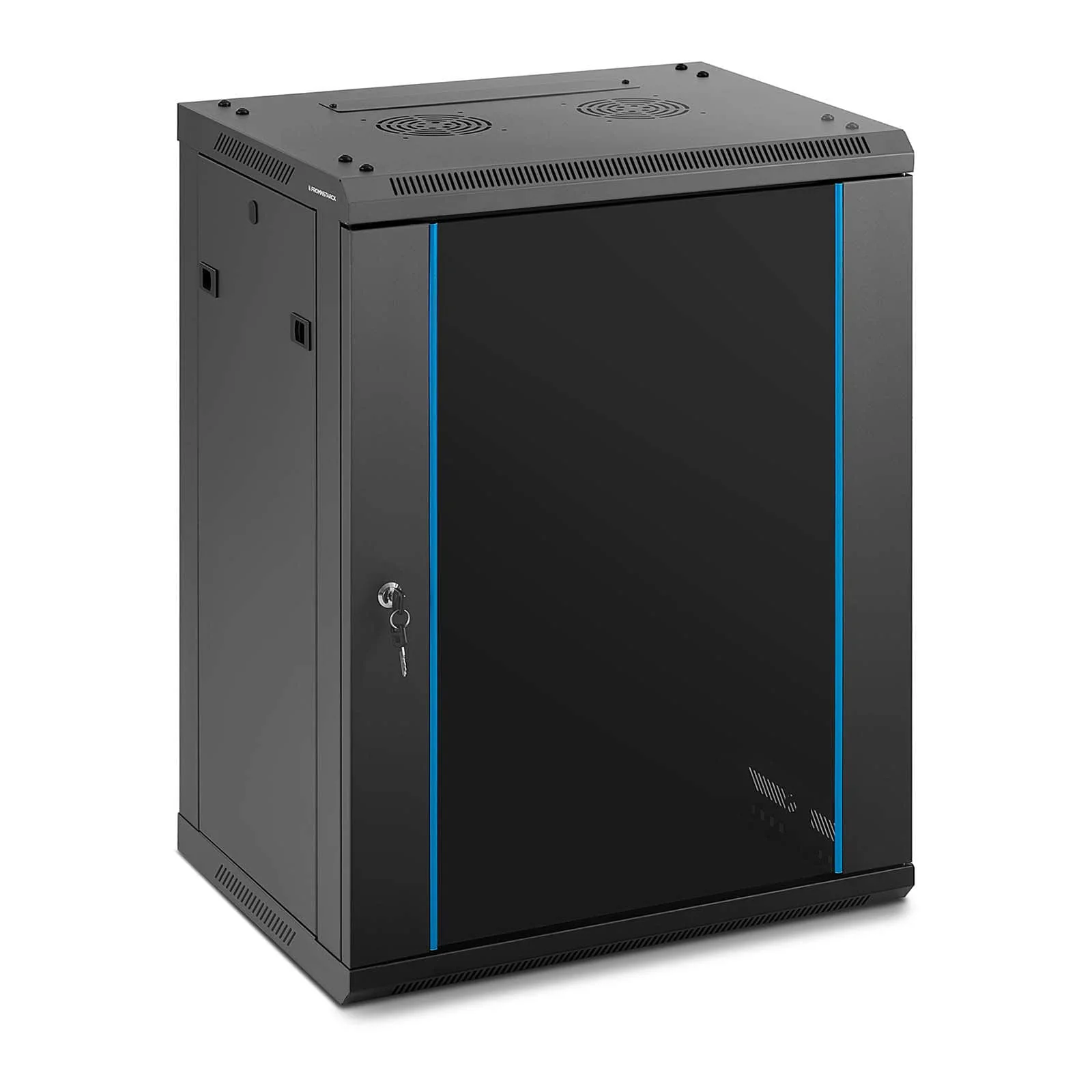 Baie serveur - 19 pouces - 15U - verrouillable - 60 kg max noir 14_0006058