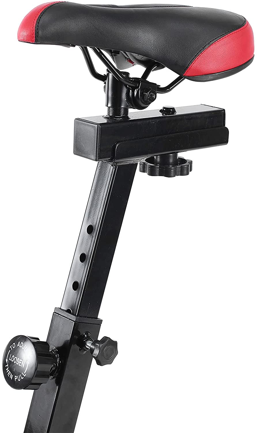 Vélo d'appartement avec écran pulsomètre volant d'inertie de 10 kg selle guidon et résistance réglables vélo d'exercice de fitness d'intérieur 01_0000167