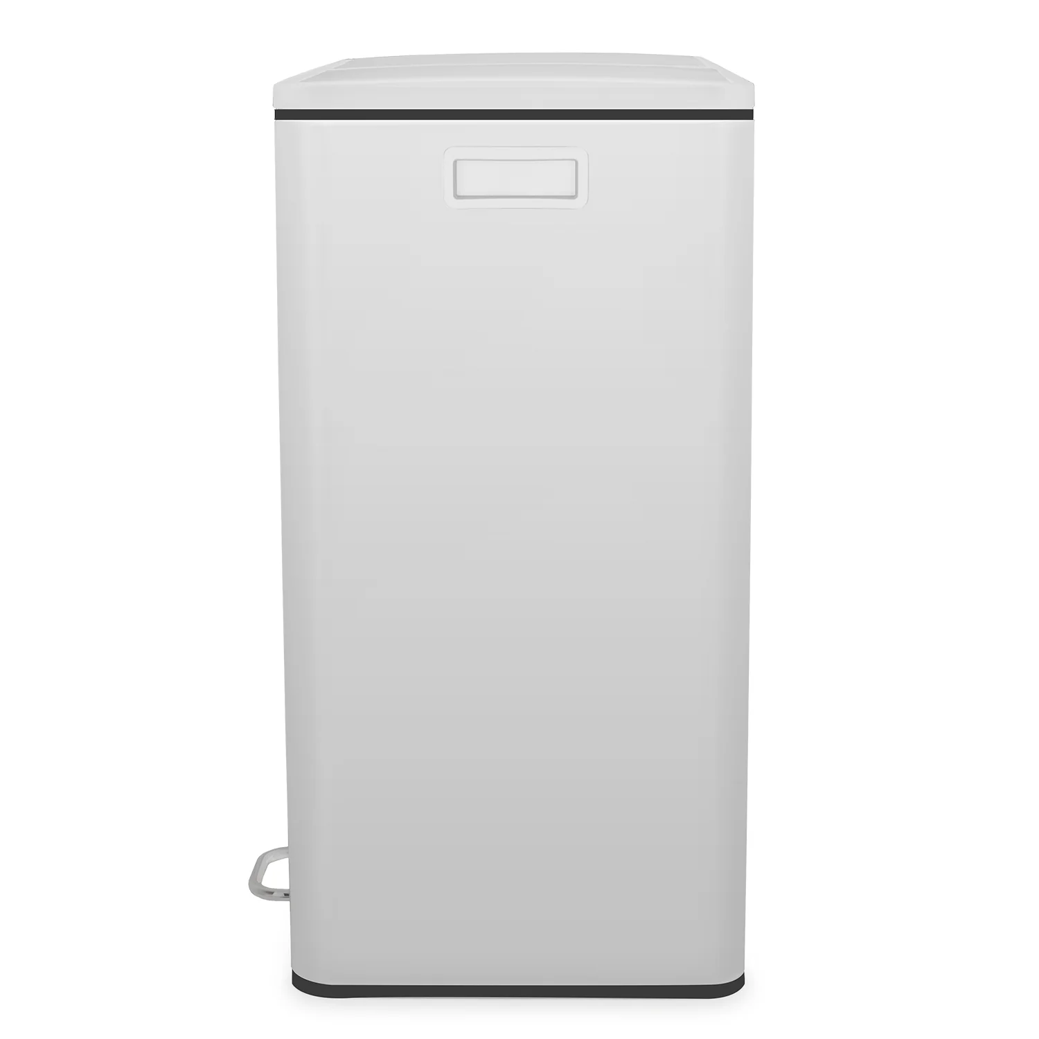 Poubelle de tri à pédale 2 x 30L, white edition - N°918 Les Collectors