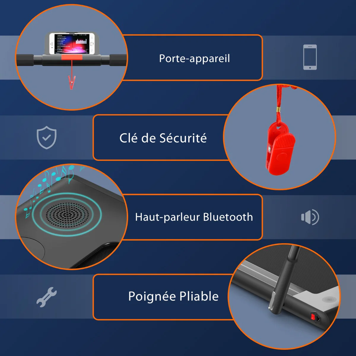 Tapis de course pliable 2 en 1 tapis roulant électrique motorisé 1-12 km/h avec télécommande écran LED noir 20_0006036