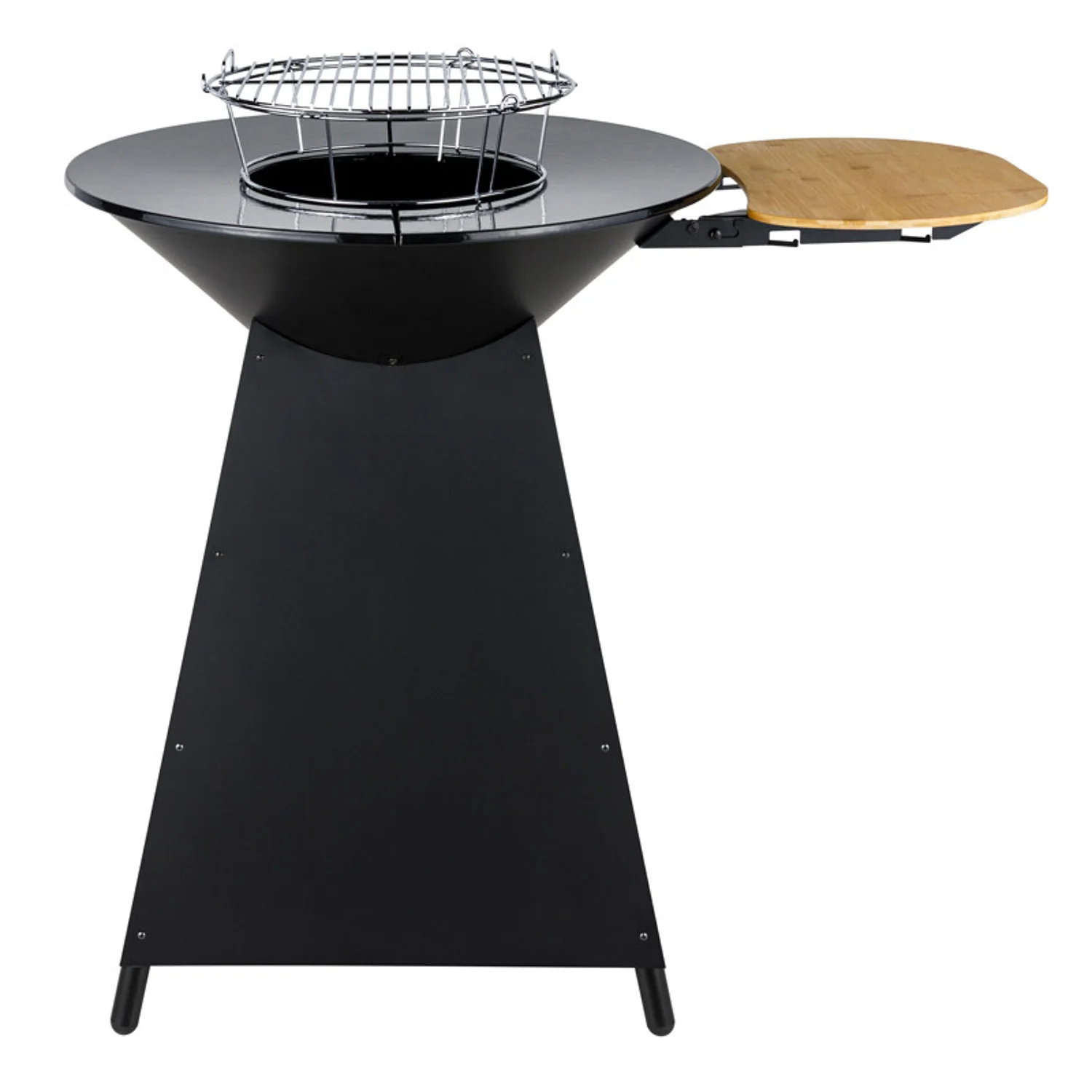 Brasero de cuisson au charbon avec plaque en fonte émaillée Somagic