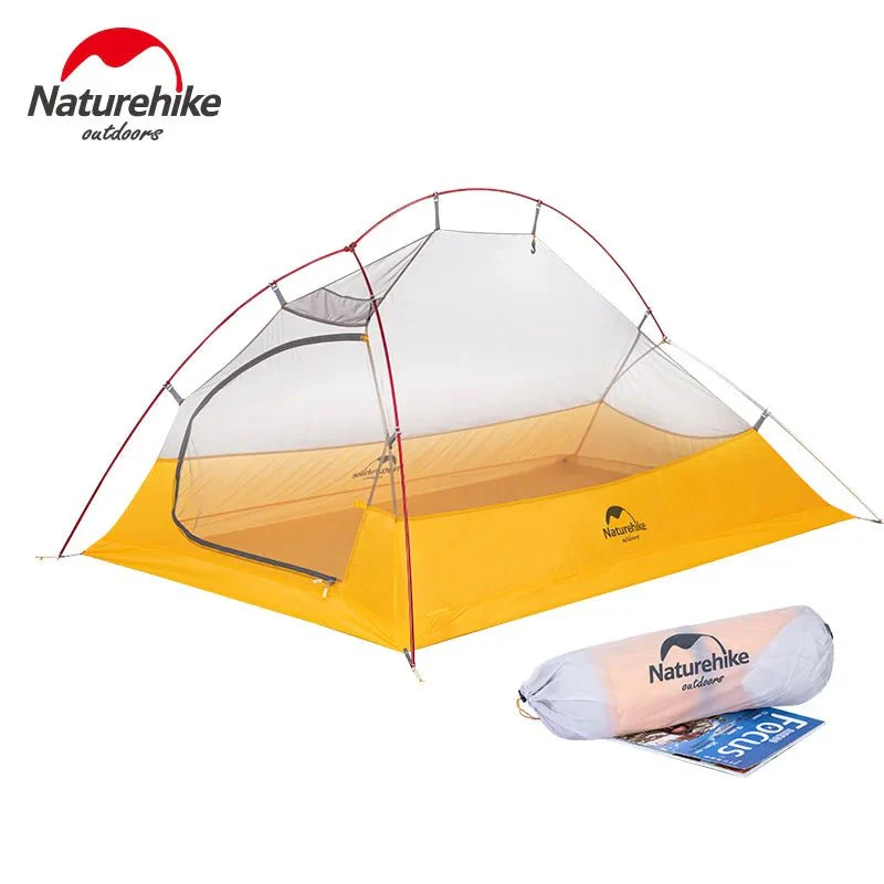 Tente à double-parois ultralégère pour la randonnée, le trekking, le bivouac 2 personnes 930g  Naturehike – Cloud Up Ultralight 10D