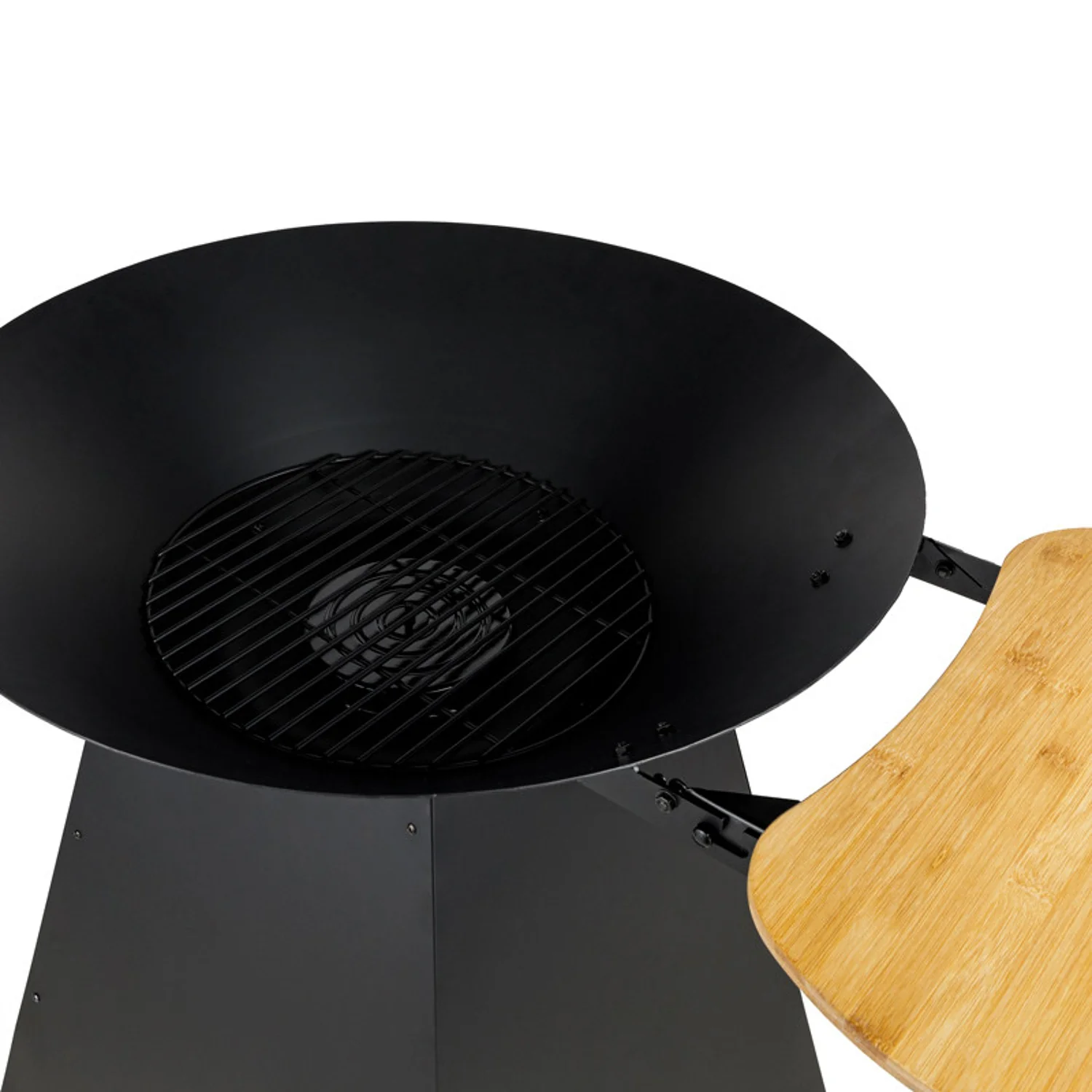 Brasero de cuisson au charbon avec plaque en fonte émaillée Somagic