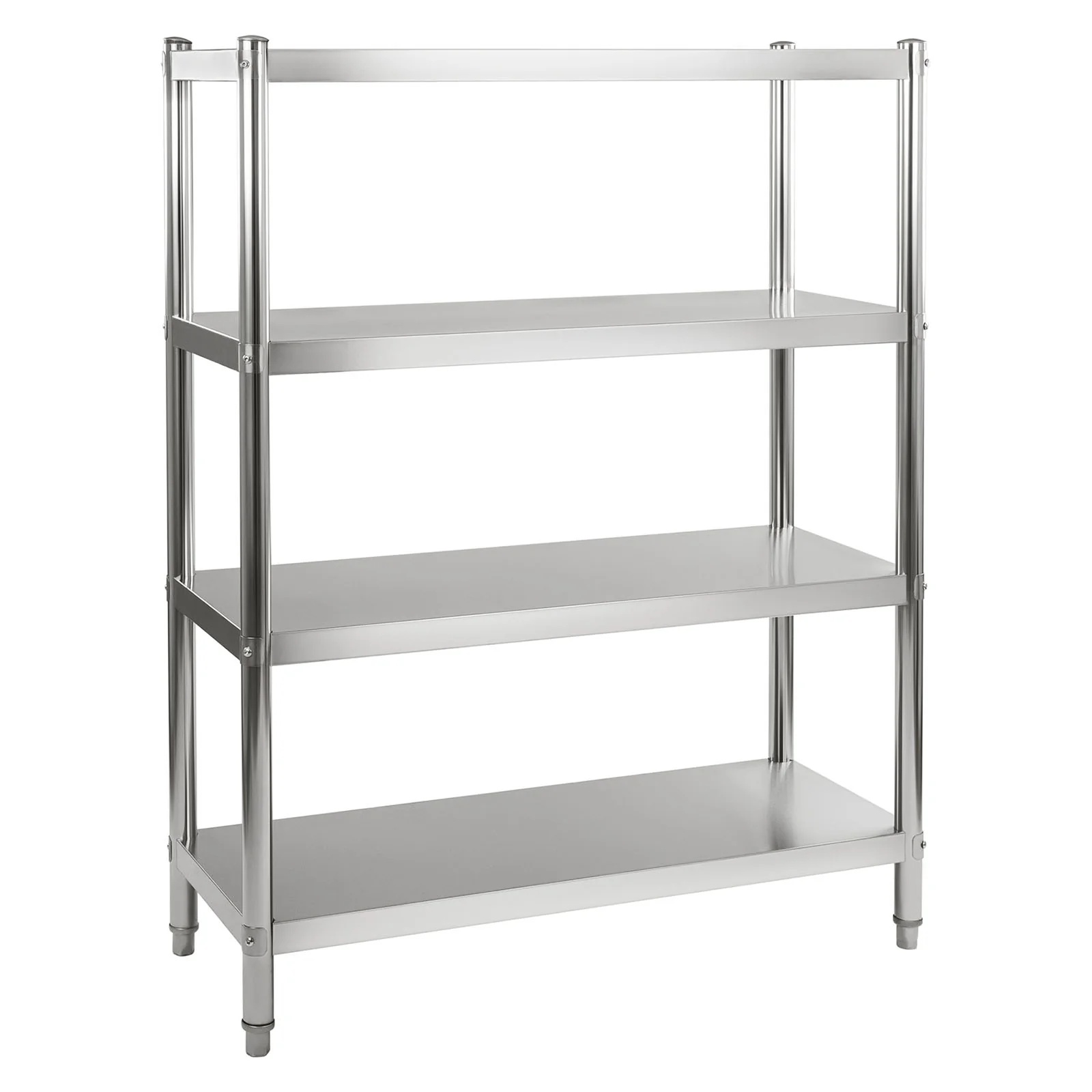 Etagère cuisine professionnelle inox 4 étages 120 x 48 cm max 600 kg 3614119