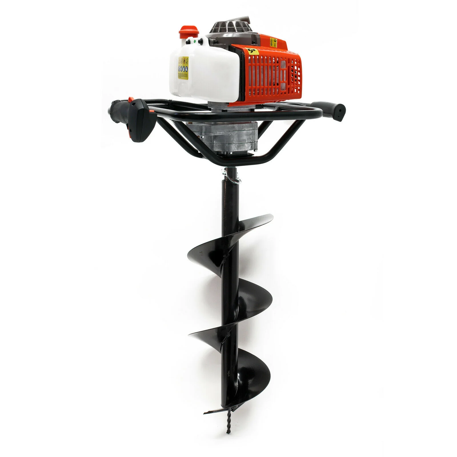 Tarière thermique set 63,3 ccm 3 cv foret 300 mm utilisation 2 personnes perceuse 16_0001567