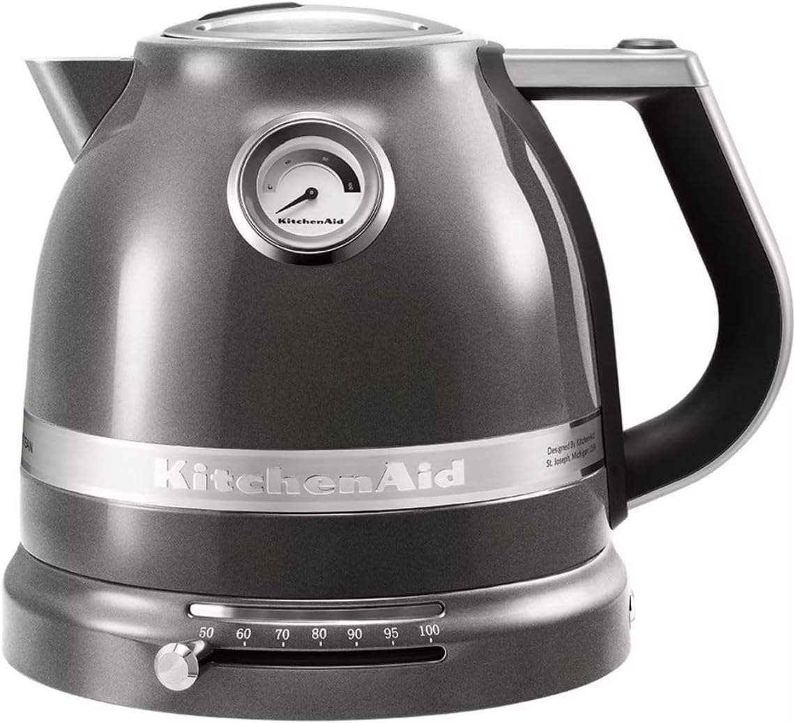 KitchenAid Artisan Bouilloire Électrique | Température Réglable | Bleu encre 1,5 L