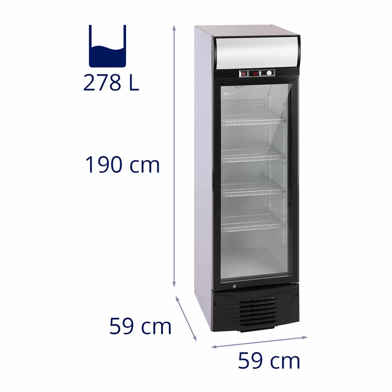 Frigo à boissons - 278 Litres - LED 14_0005336