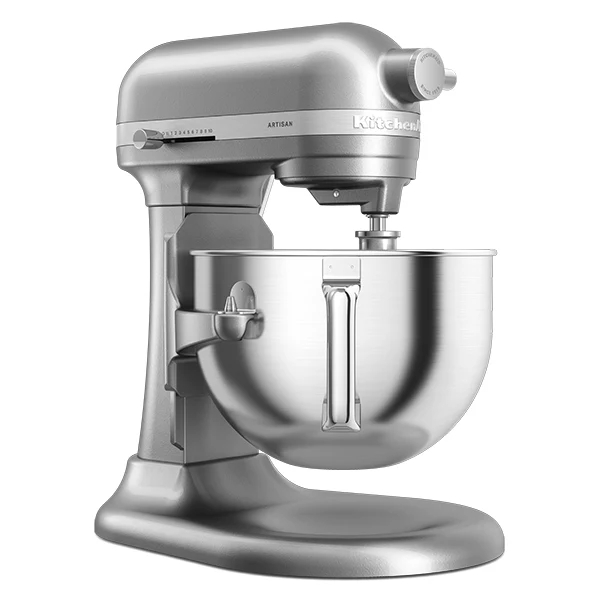 Robot pâtissier multifonction Artisan à bol relevable 5,6 L gris argent 5KSM60SPXECU Kitchenaid