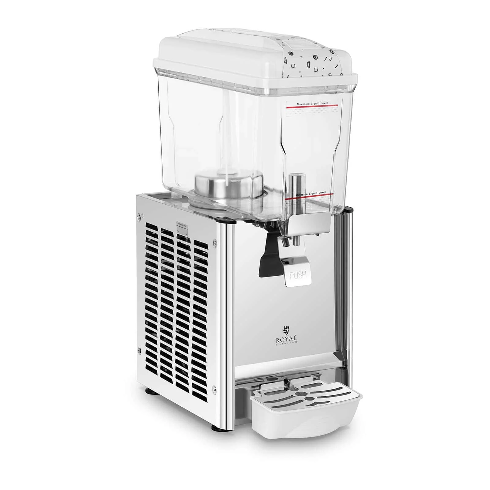 Distributeur de boissons réfrigérées 12 litres avec système d’agitation 14_0005292