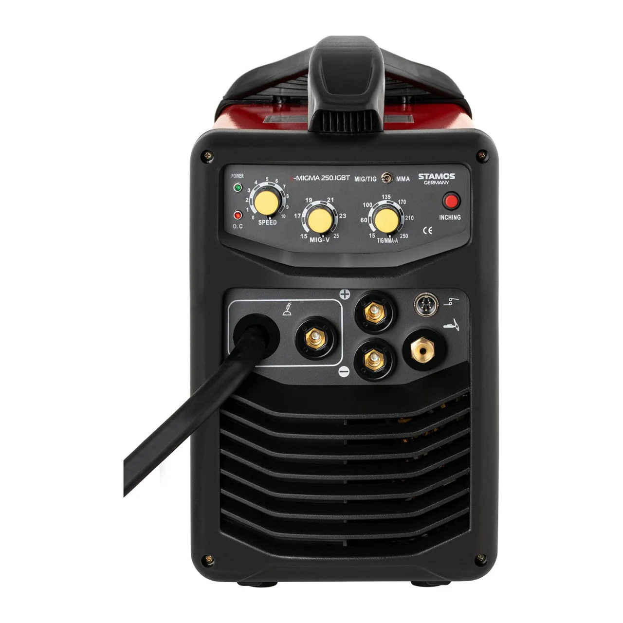 Poste  Souder Combiné Multi-Procédés Arc lectrode Enrobée Fil Fourré S-MIGMA 250.IGBT (MIG/MAG/MMA/TIG/FCAW, 230 V, 50 Hz, ≤ 250 A, Hot Start, Protection Anti-Surcharges) 14_0003044