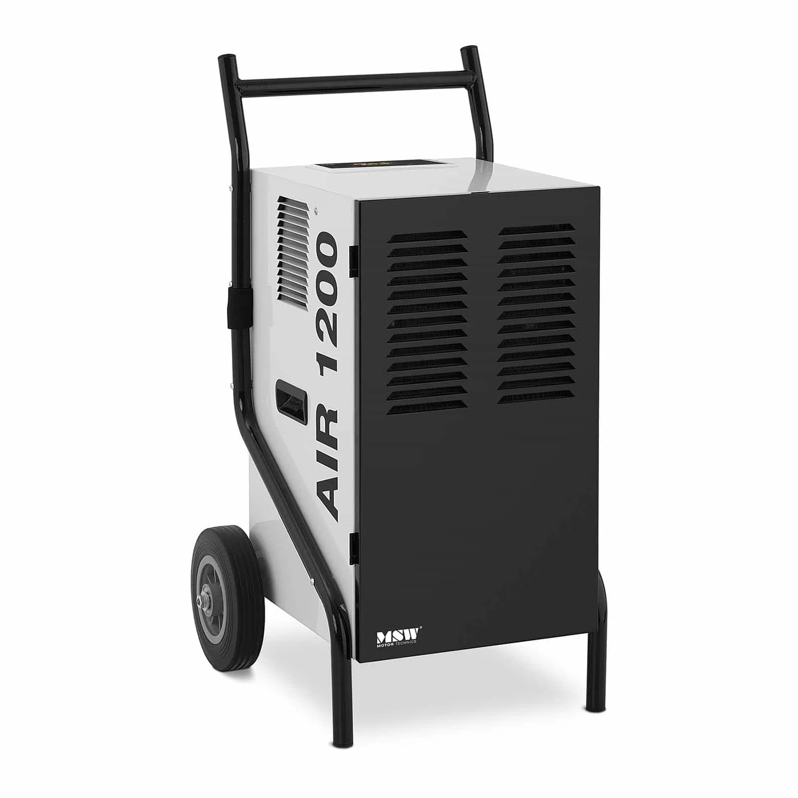 Déshumidificateur professionnel de chantier électrique d air maison cave industriel efficace construction (50l/24h, Surface 80 m2, Air brassé 630 m3/h, Réservoir 5,5 l, LED) 14_0007254