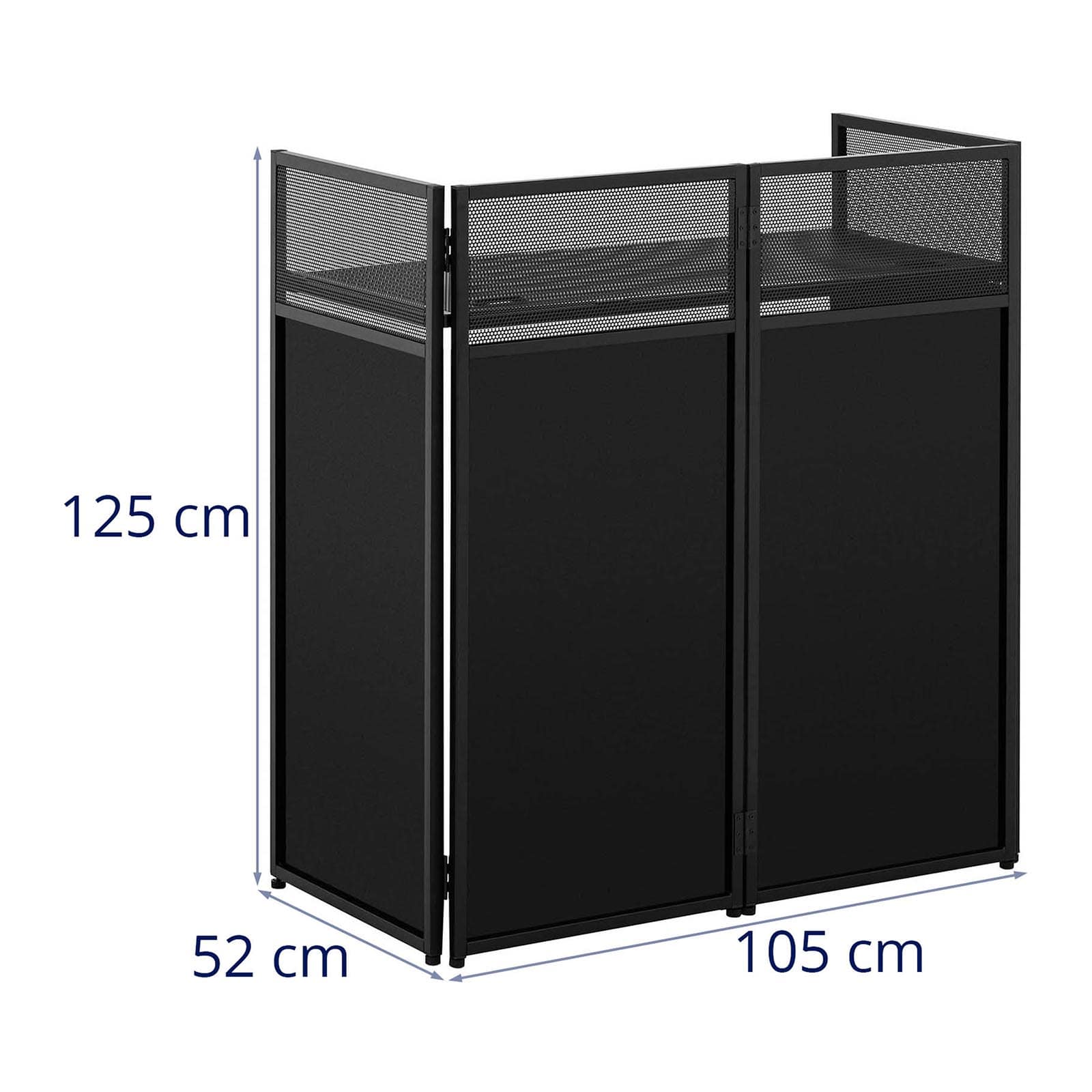 Table dj - 100 kg max. - pliante - hauteur de travail 94 cm 14_0004940