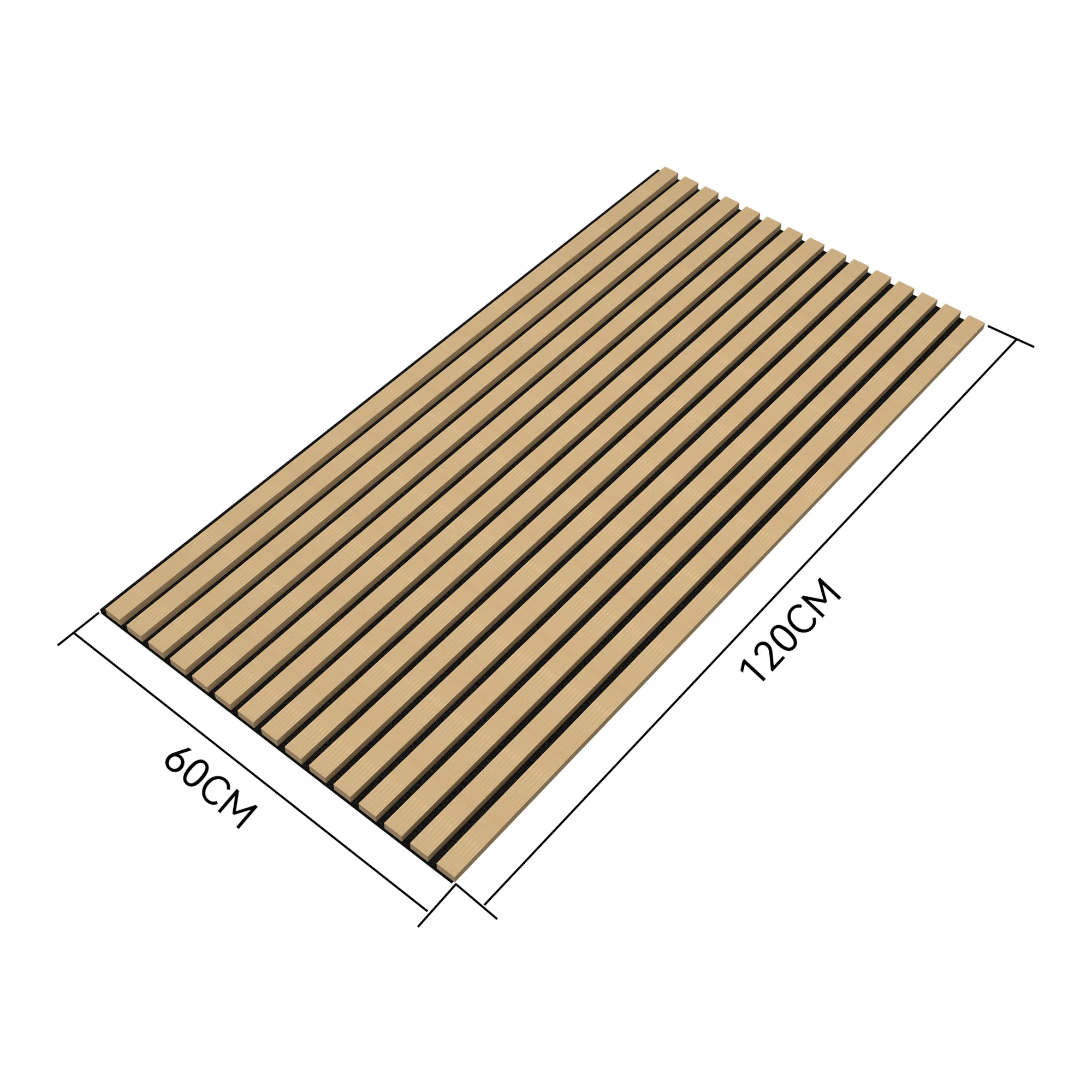 Panneaux acoustiques vang lot de 12 panneaux effet chêne clair neu.holz 03_0008016