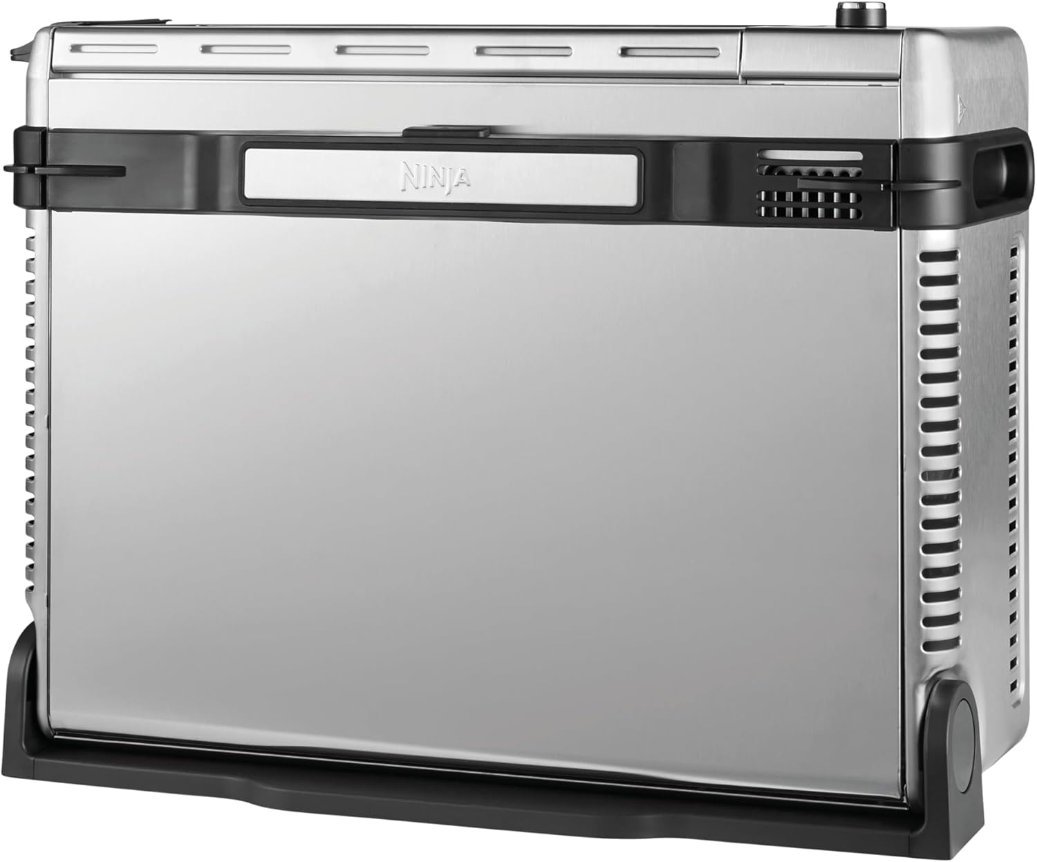 Ninja Foodi Four Multifonctions 8-en-1, Mini four portable, surfaces de travail, four multifonctions avec 8 fonctions de cuisson ; Air Fry, Rtir, Griller, Cuire et plus encore. Argent/Noir SP101EU