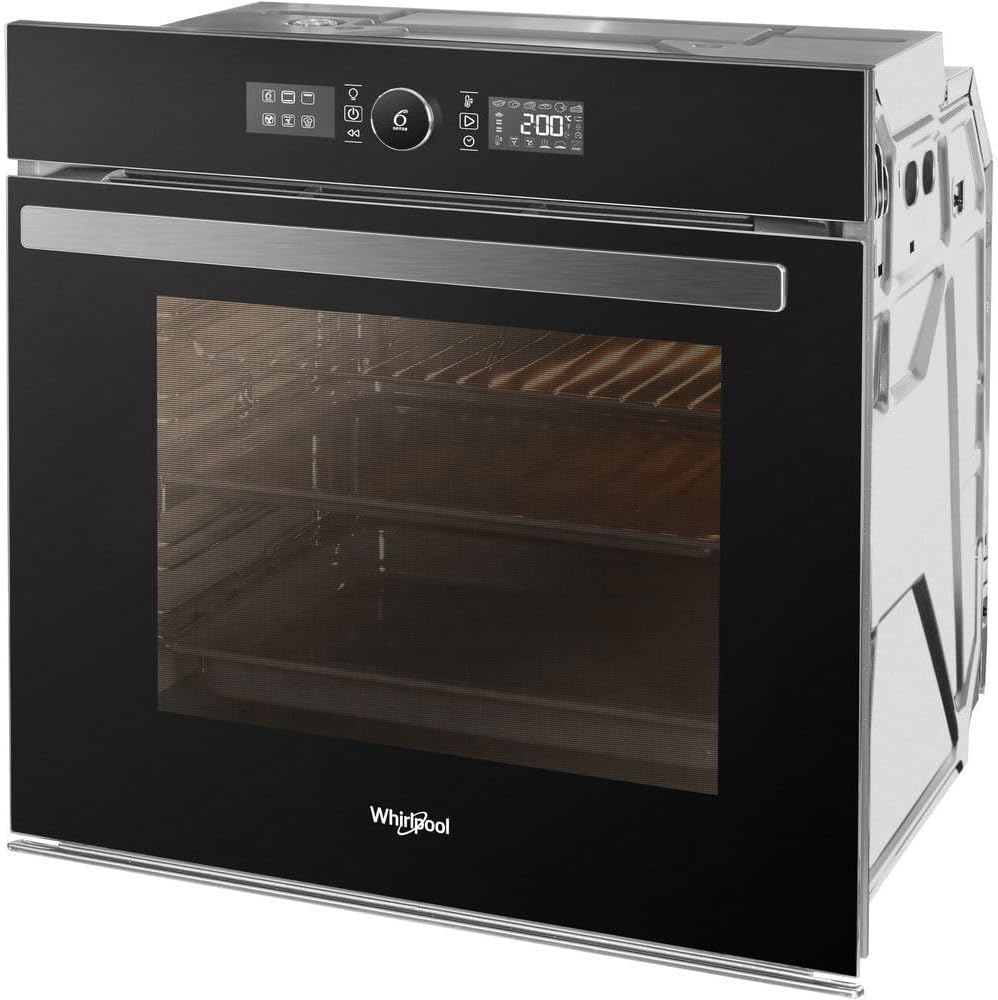 Four encastrable pyrolyse Whirlpool AKZ96290NB - Four multifonction Chaleur tournante ou pulsée / 73 litres / Classe A+ / Noir / Porte froide (4 vitres)