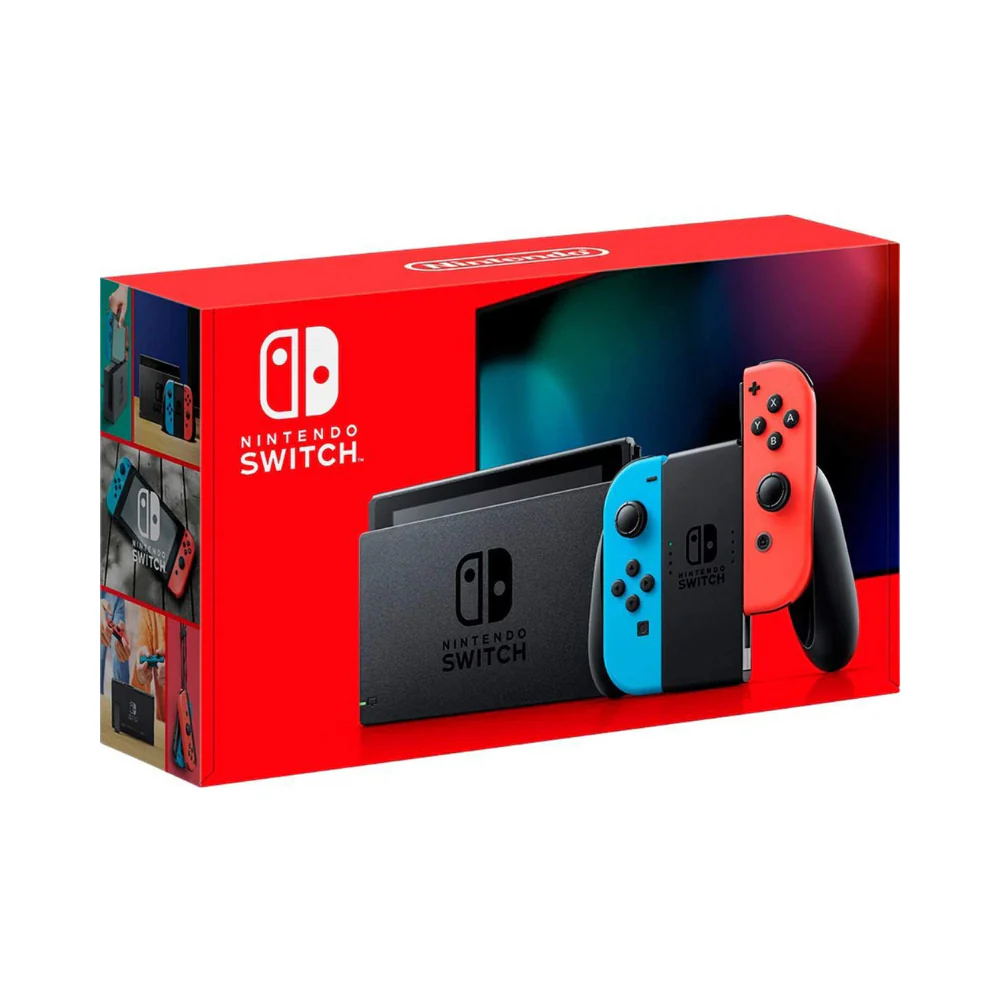 Console Nintendo Switch - Rouge et bleu Neon