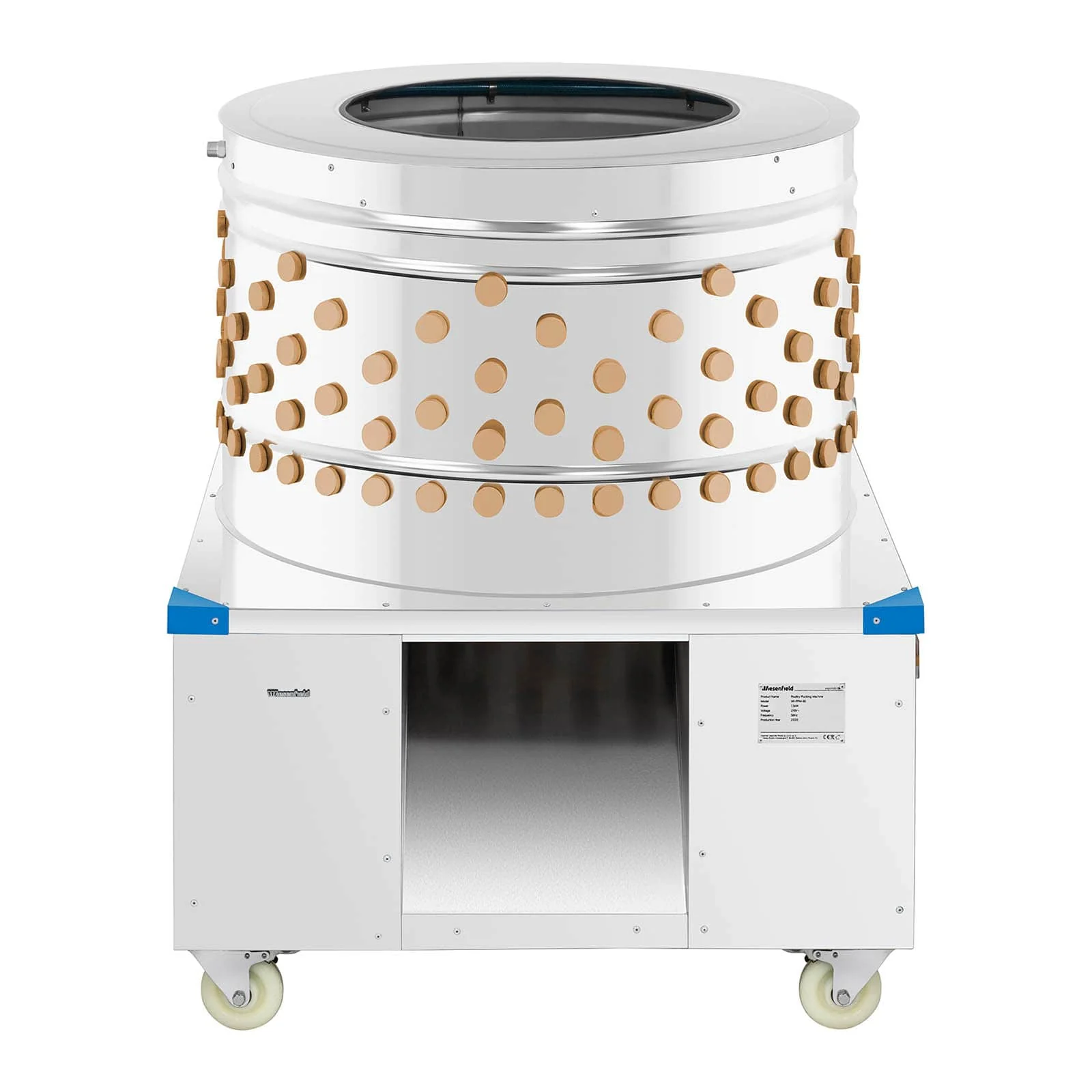 Plumeuse volaille 2 200 watts - 900 kg/h 14_0005684