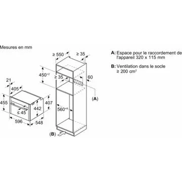 Micro ondes combiné encastrable 							NEFF				C24MT7MN0 N70