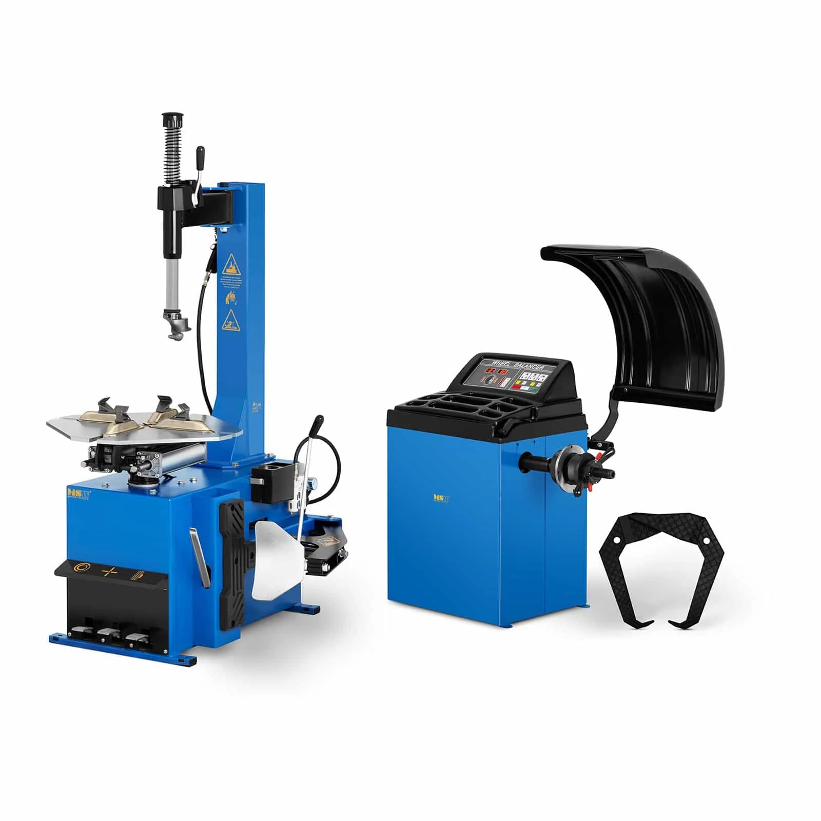 Kit démonte-pneu et équilibreuse de roue - 750 watts - 11 à 21 pouces - 4 à 7 s 14_0006384