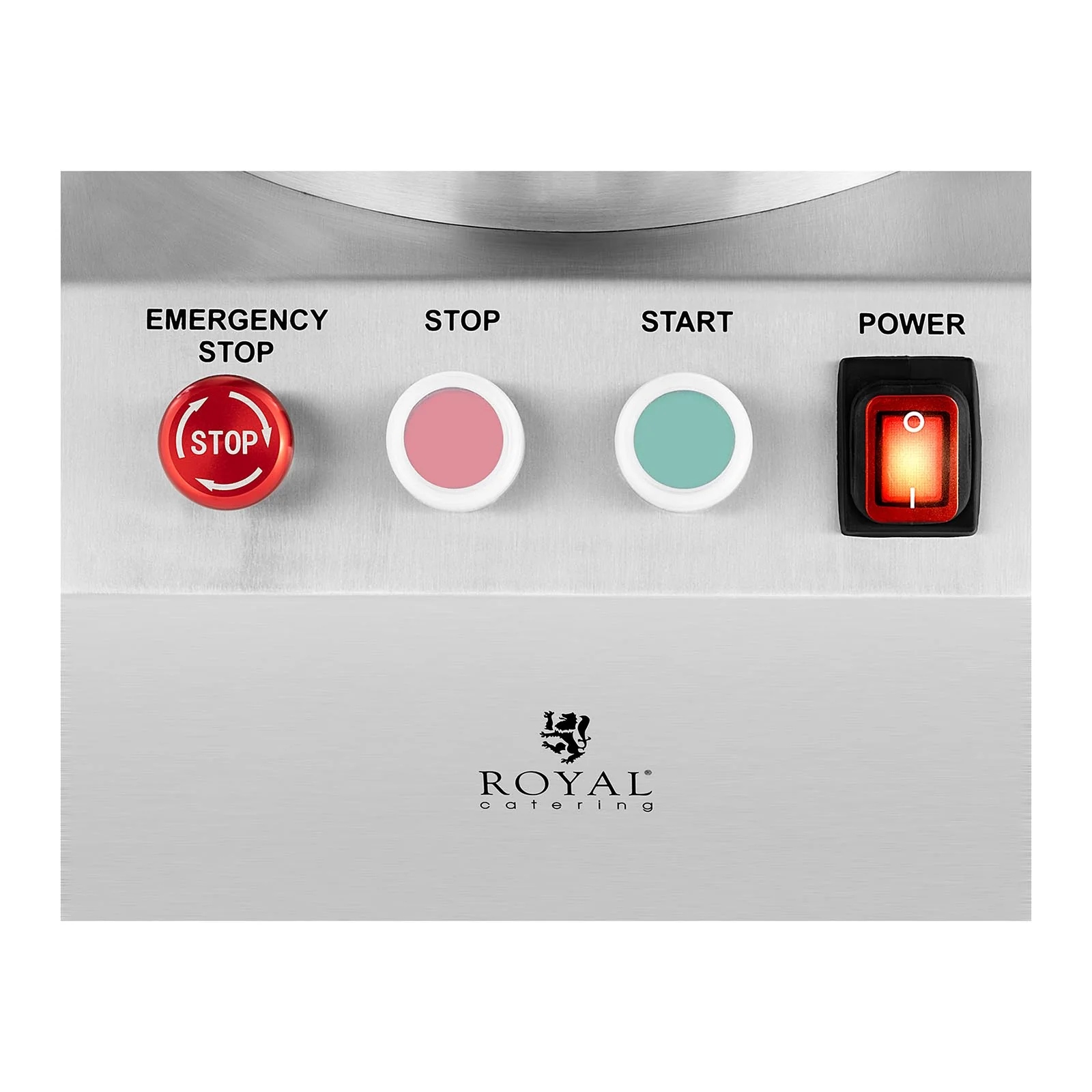 Cutter de cuisine 1400 tr/min 8 litres professionnel acier inoxydable 14_0004528