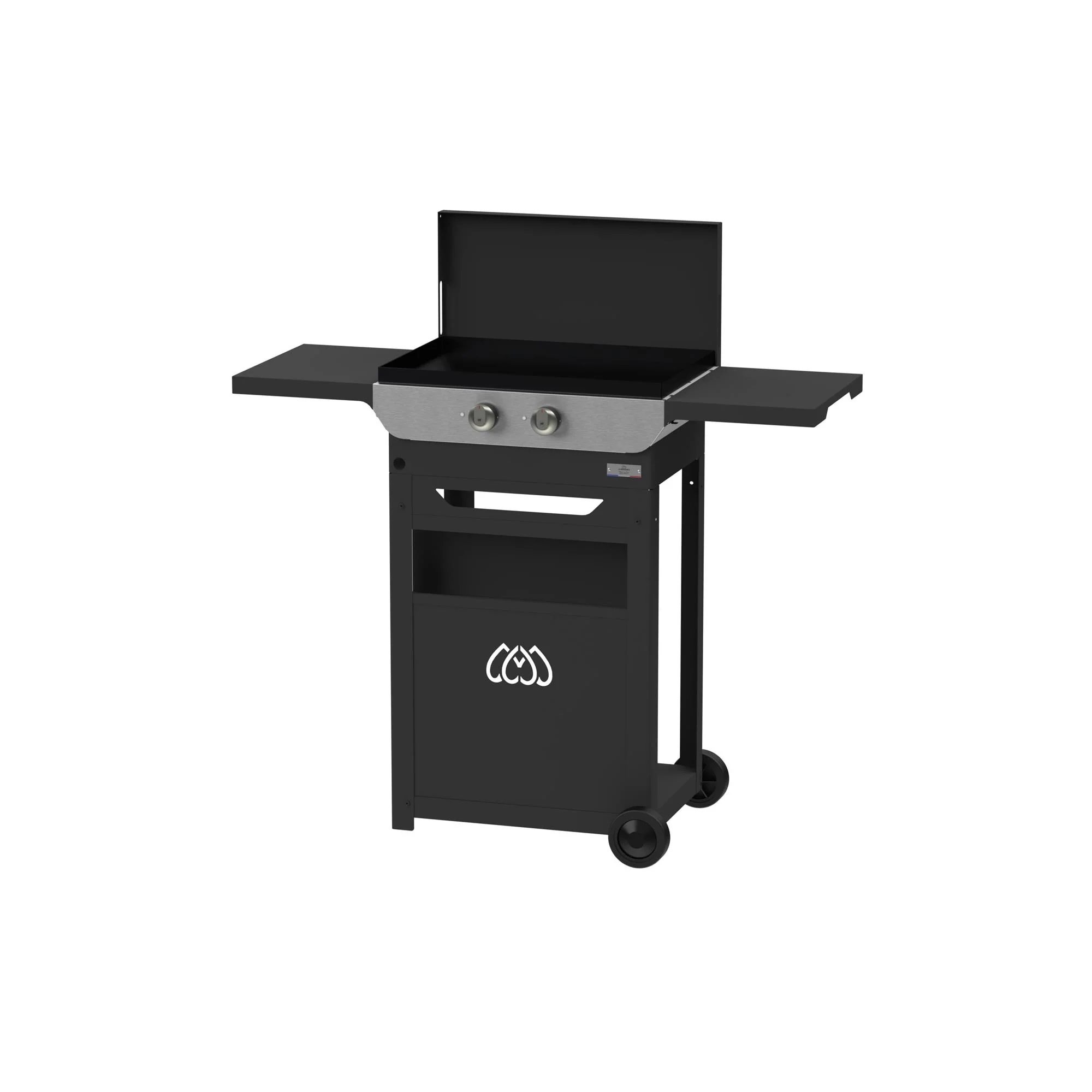 Plancha Original électrique 260 duo Edition (chariot et couvercle inclus) Le Marquier