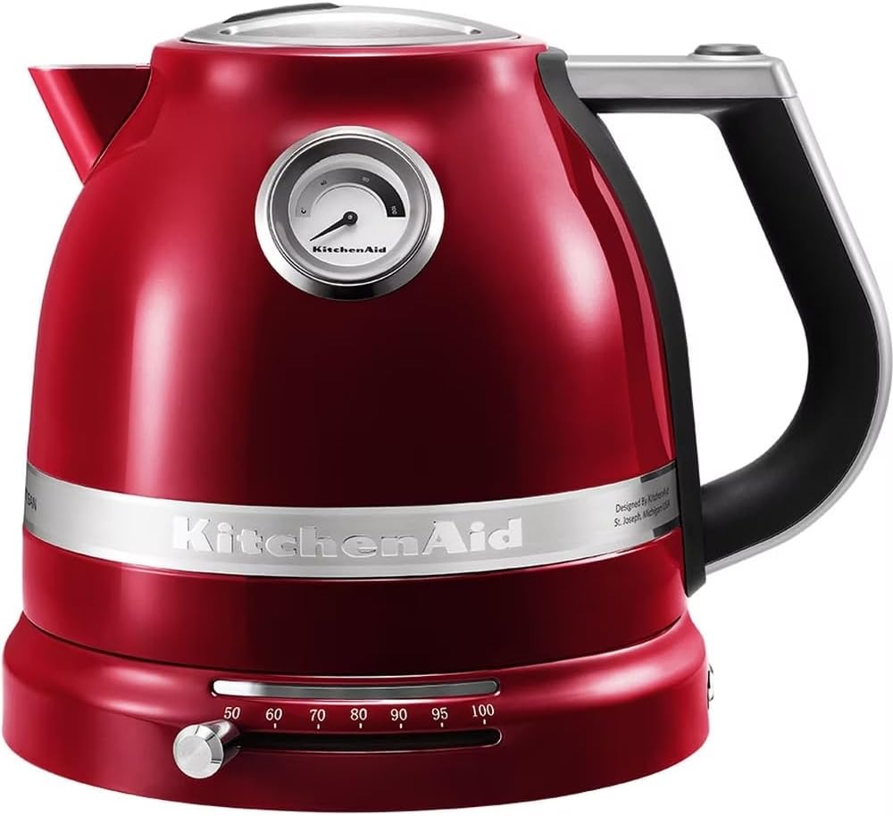 KitchenAid Artisan Bouilloire Électrique | Température Réglable | Bleu encre 1,5 L