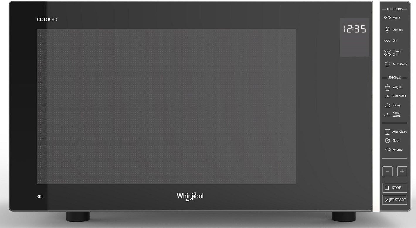 Whirlpool MWP 303 SB Four à micro-ondes, 30 litres, argent/noir