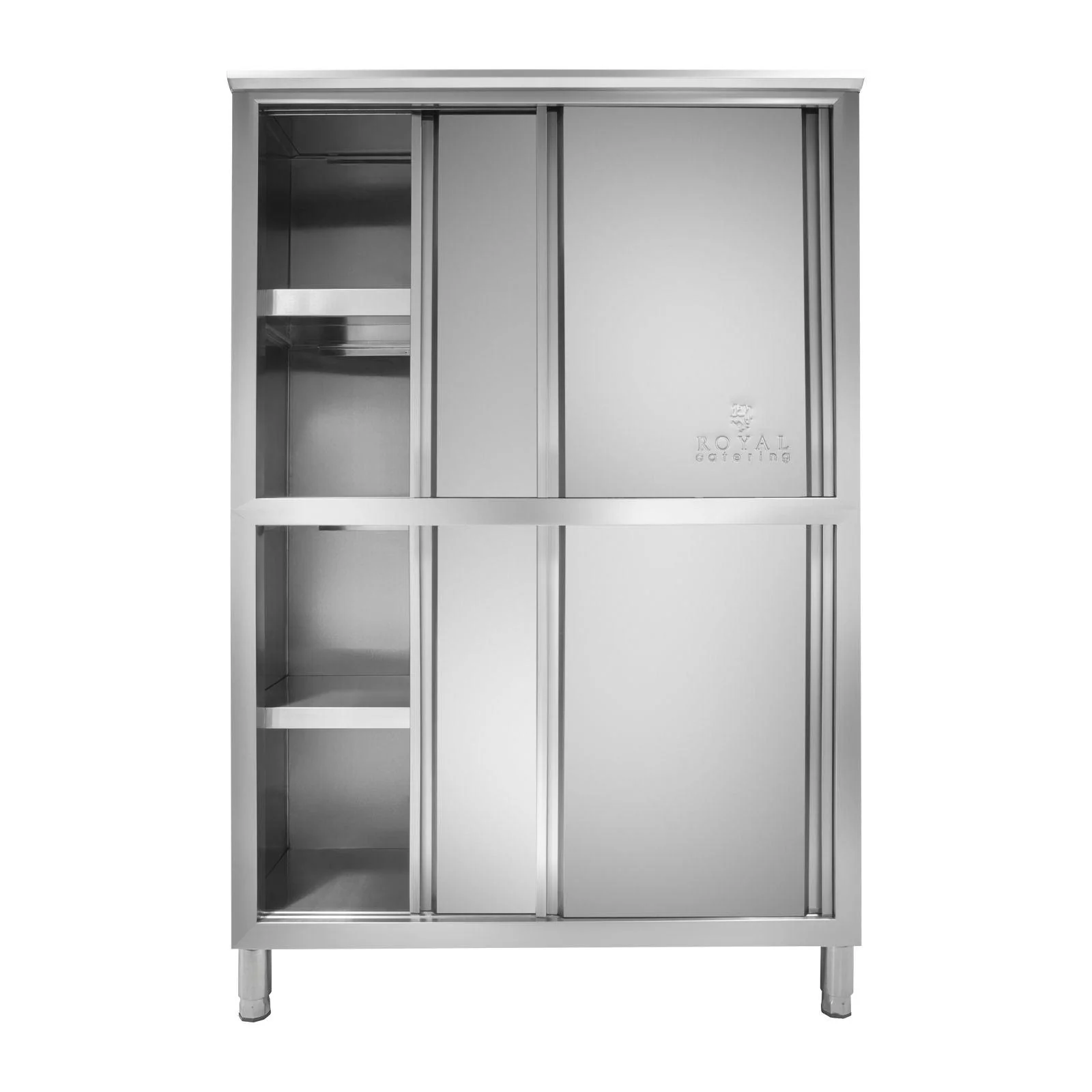 Armoire cuisine professionnelle inox 4 étages 50 x 118 x 180 cm  3614123