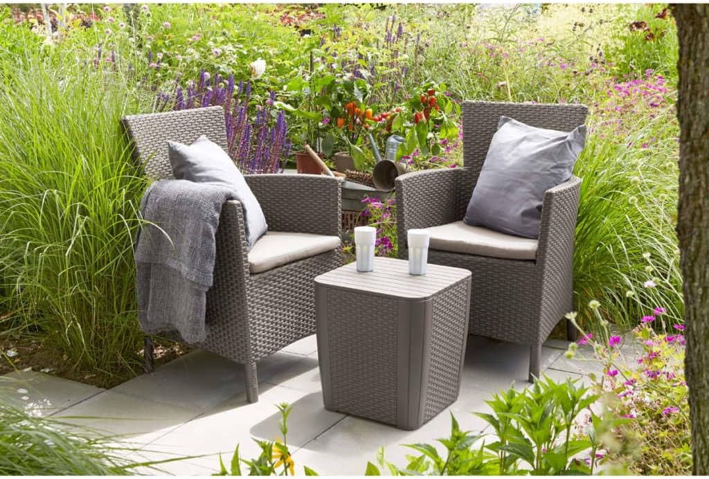 Allibert Set de balcon Iowa Balcony graphite