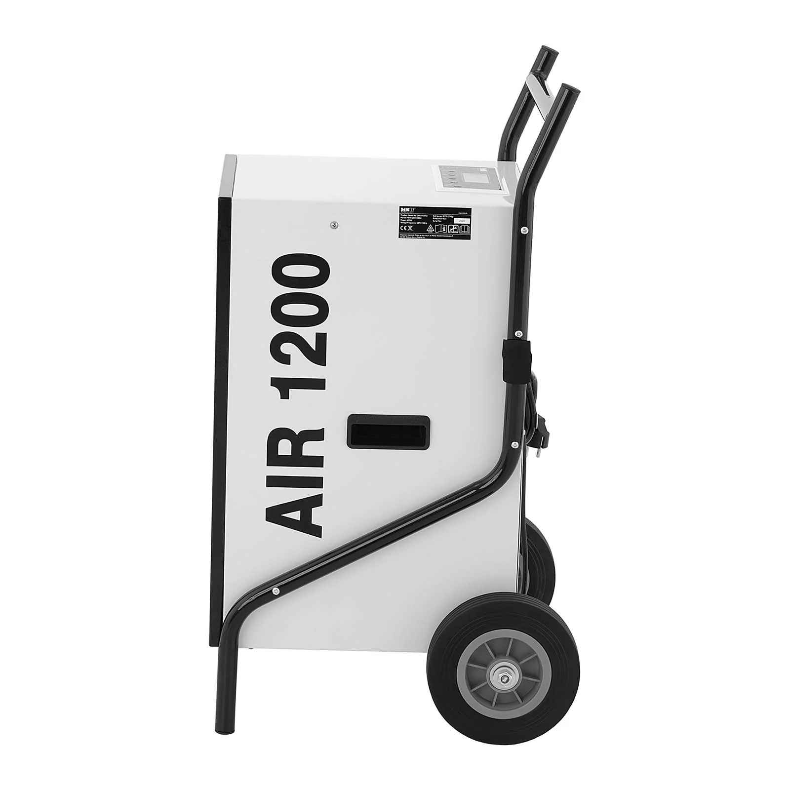 Déshumidificateur professionnel de chantier électrique d air maison cave industriel efficace construction (50l/24h, Surface 80 m2, Air brassé 630 m3/h, Réservoir 5,5 l, LED) 14_0007254