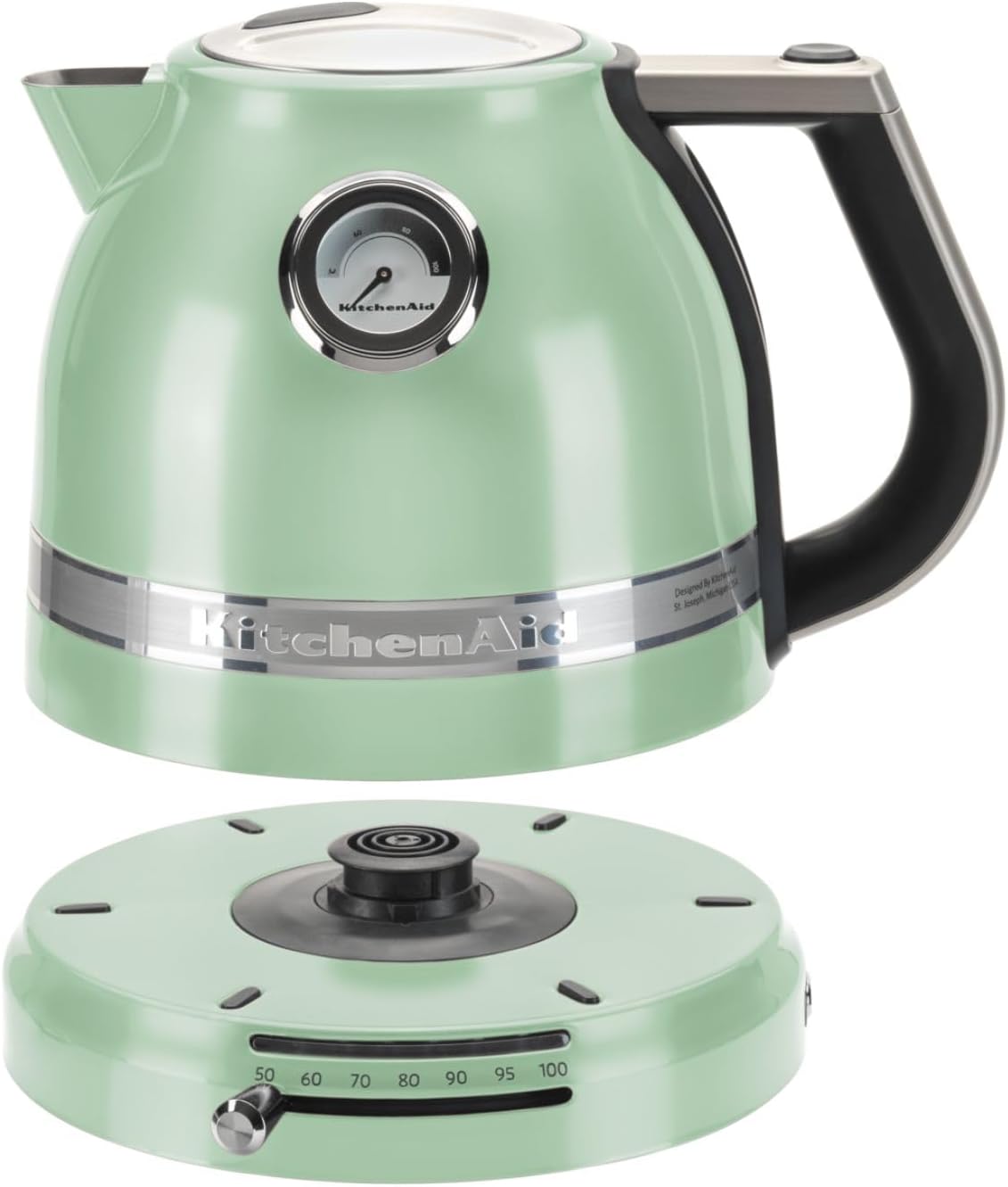 KitchenAid Artisan Bouilloire Électrique | Température Réglable | Bleu encre 1,5 L