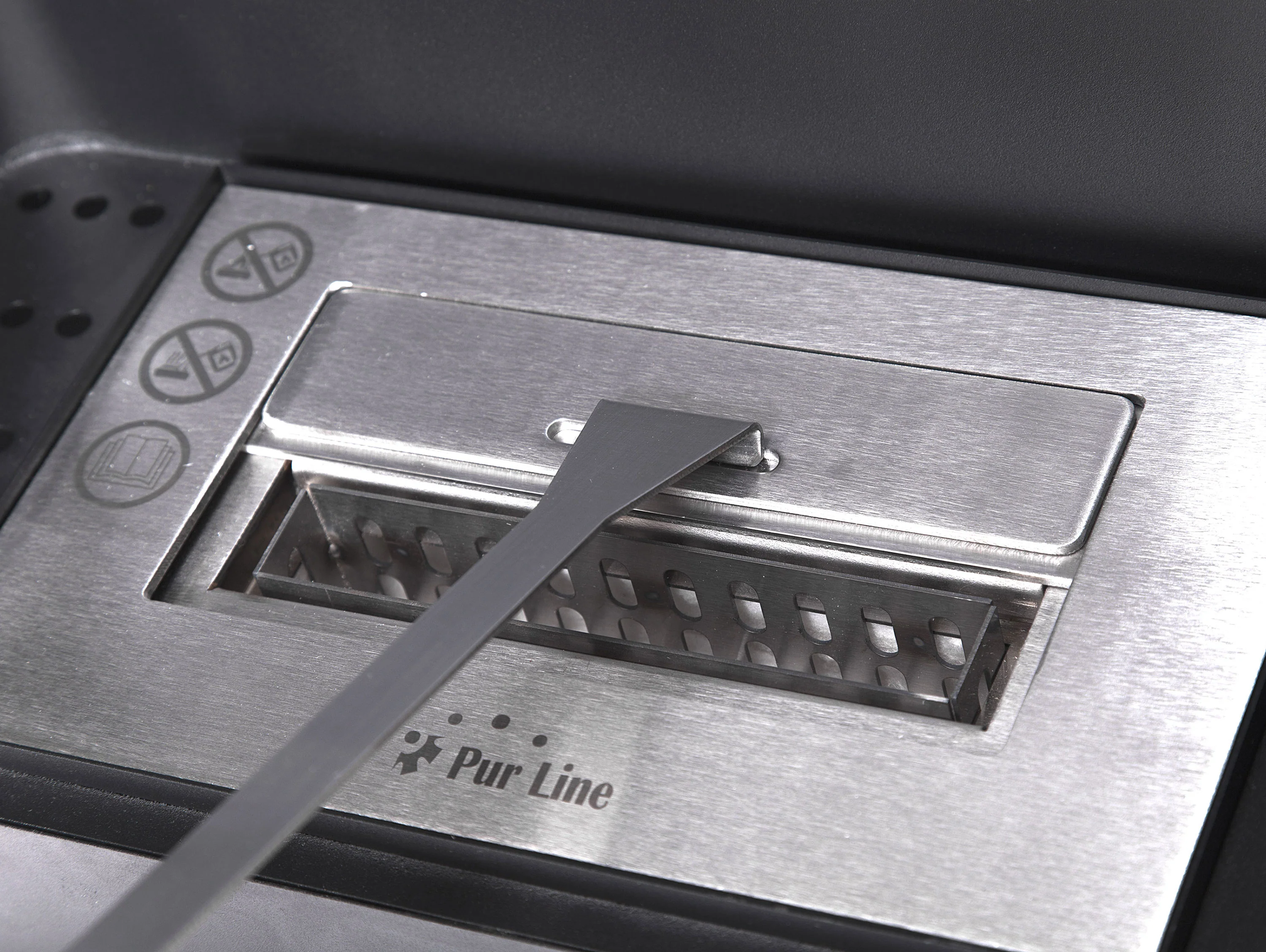 Poêle à léthanol 3kW en acier noir