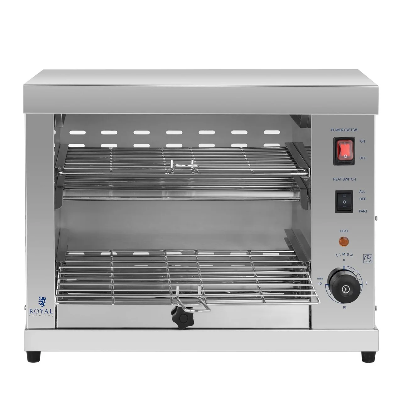 Salamandre toaster électrique grill cuisine 3 élément chauffant à quartz 3 250 watts 14_0003310