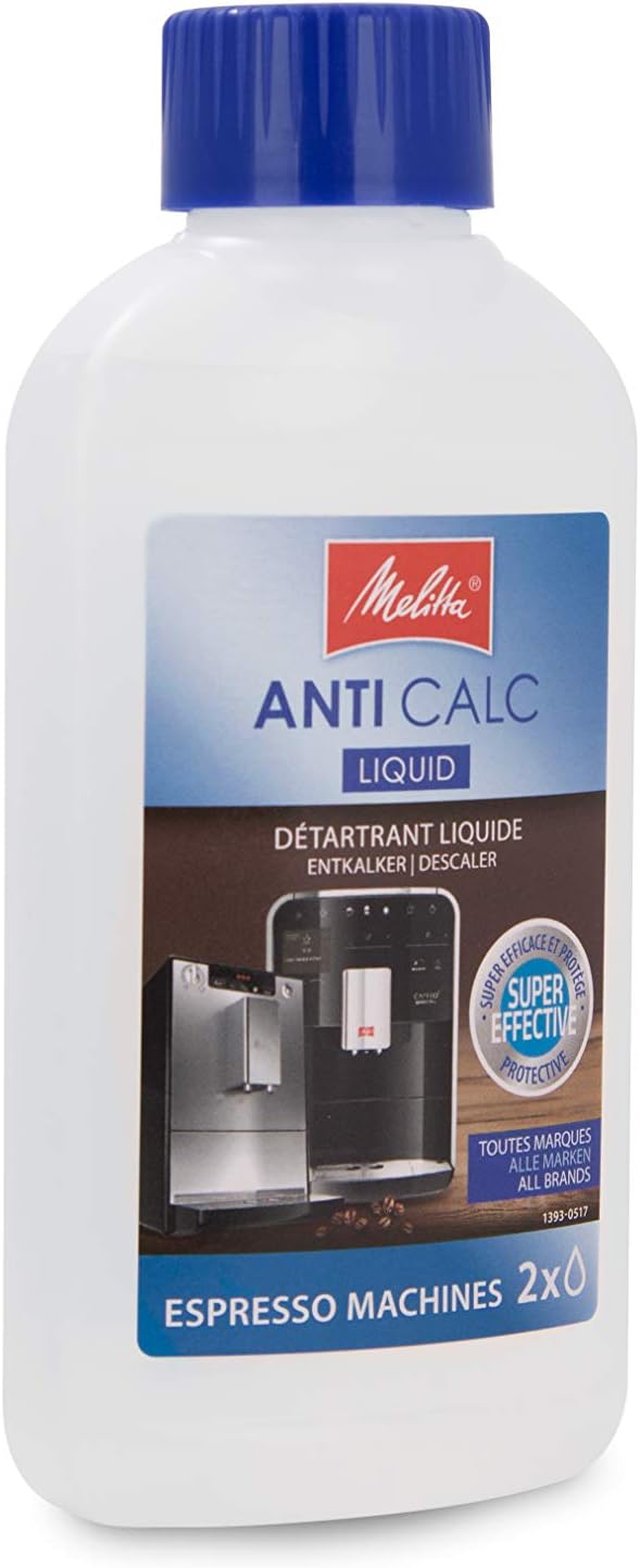 Melitta Solo & Perfect Milk Argent, Machine à Café à Grains avec Broyeur et Système d'Extraction des Armes, Mode 1 à 2 Tasses, Auto Cappuccinatore, Affichage LED, E957-203, 1400W