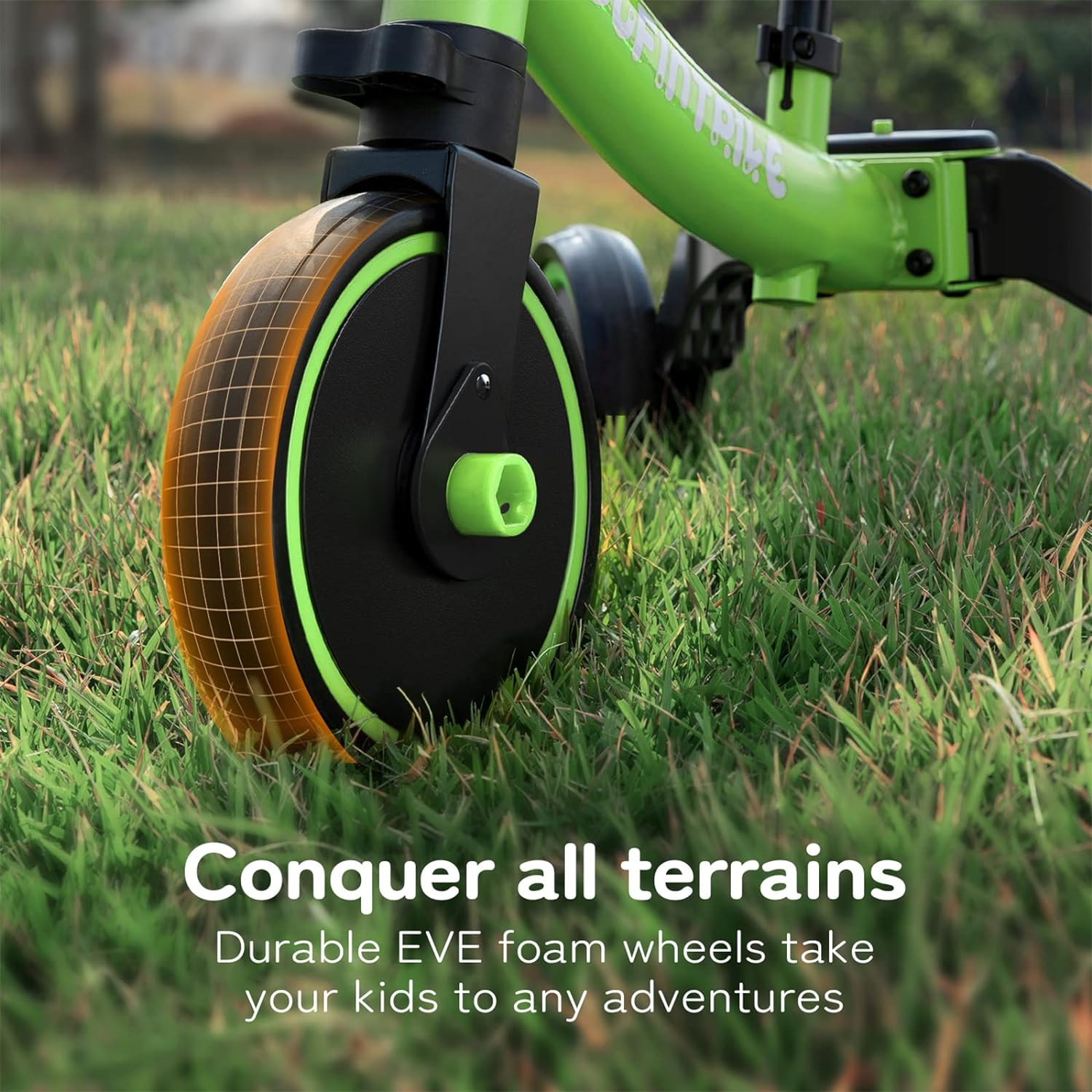 besrey 5 en 1 Tricycle Enfant bébé évolutif 1-4 Ans,Vélo Draisienne,Vélo sans Pédale,Noir