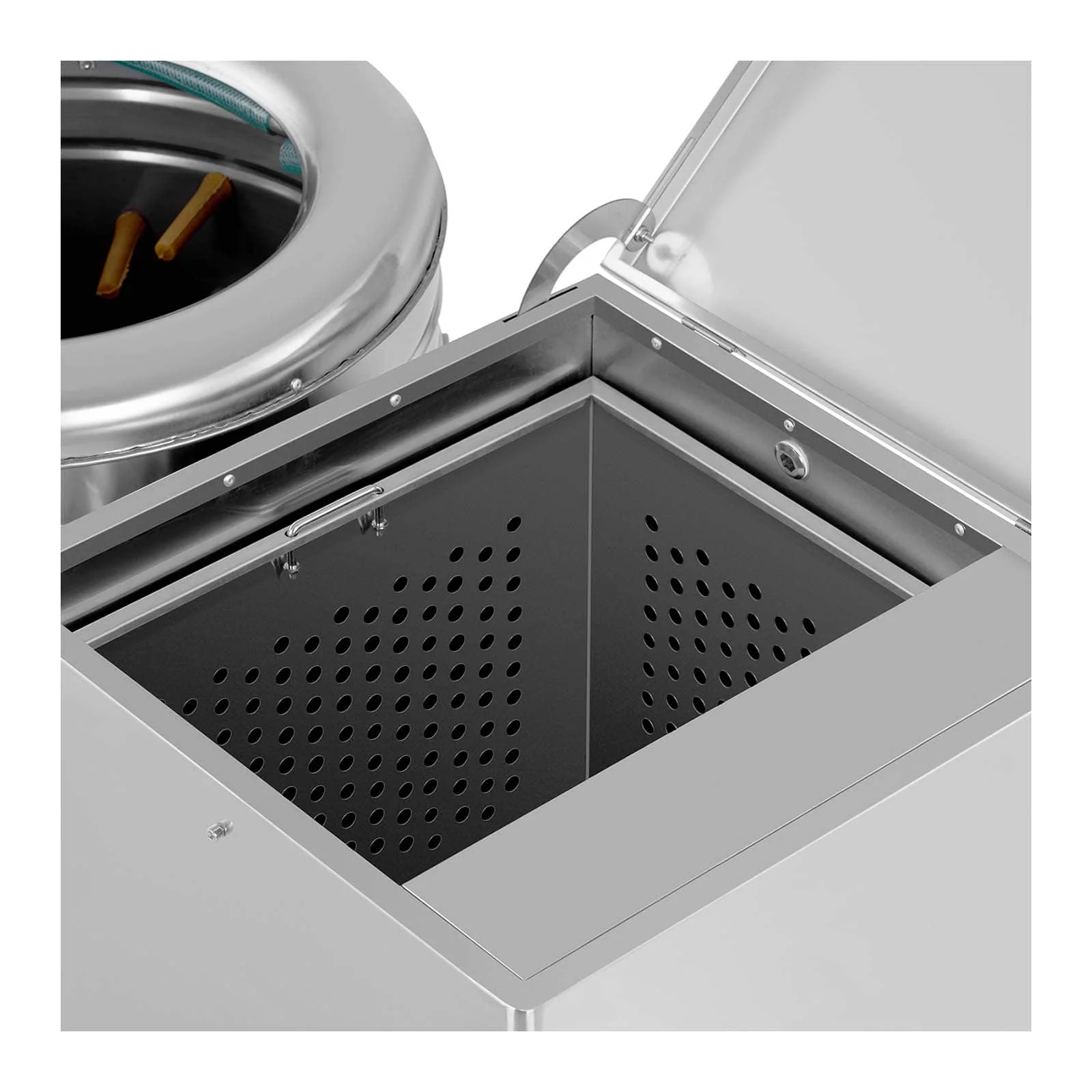 Plumeuse avec échaudoir tambour de 55 cm - 3 - 4 poulets/min 14_0005688