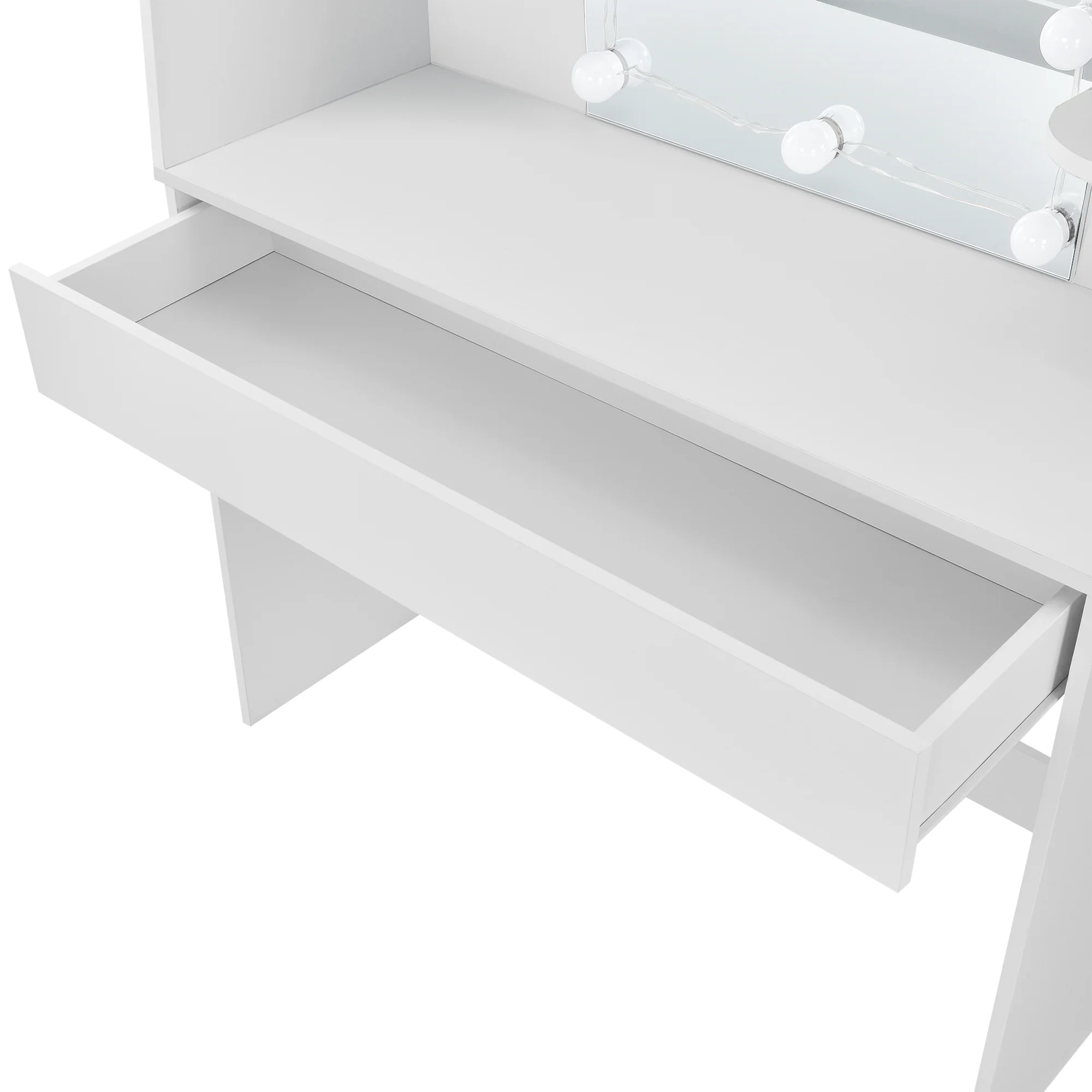 Coiffeuse table de maquillage avec 10 led blanc 03_0006815