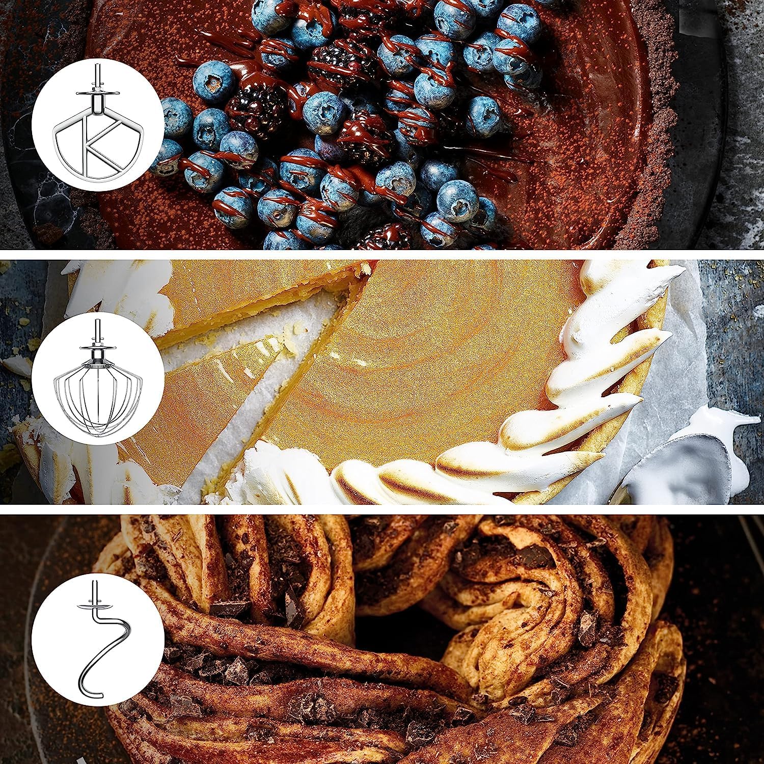 KENWOOD Robot culinaire KMX 750 WH Robot ptissier multifonction kMix