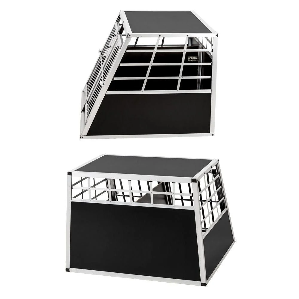 Cage de transport pour chien double dos droit 97 x 90 x 69,5 cm 3708144/2