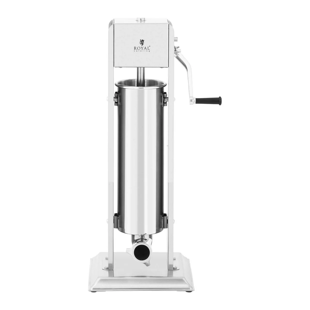 Poussoir à saucisse vertical 5 litres 4 tubes de remplissage acier inoxydable 14_0003132