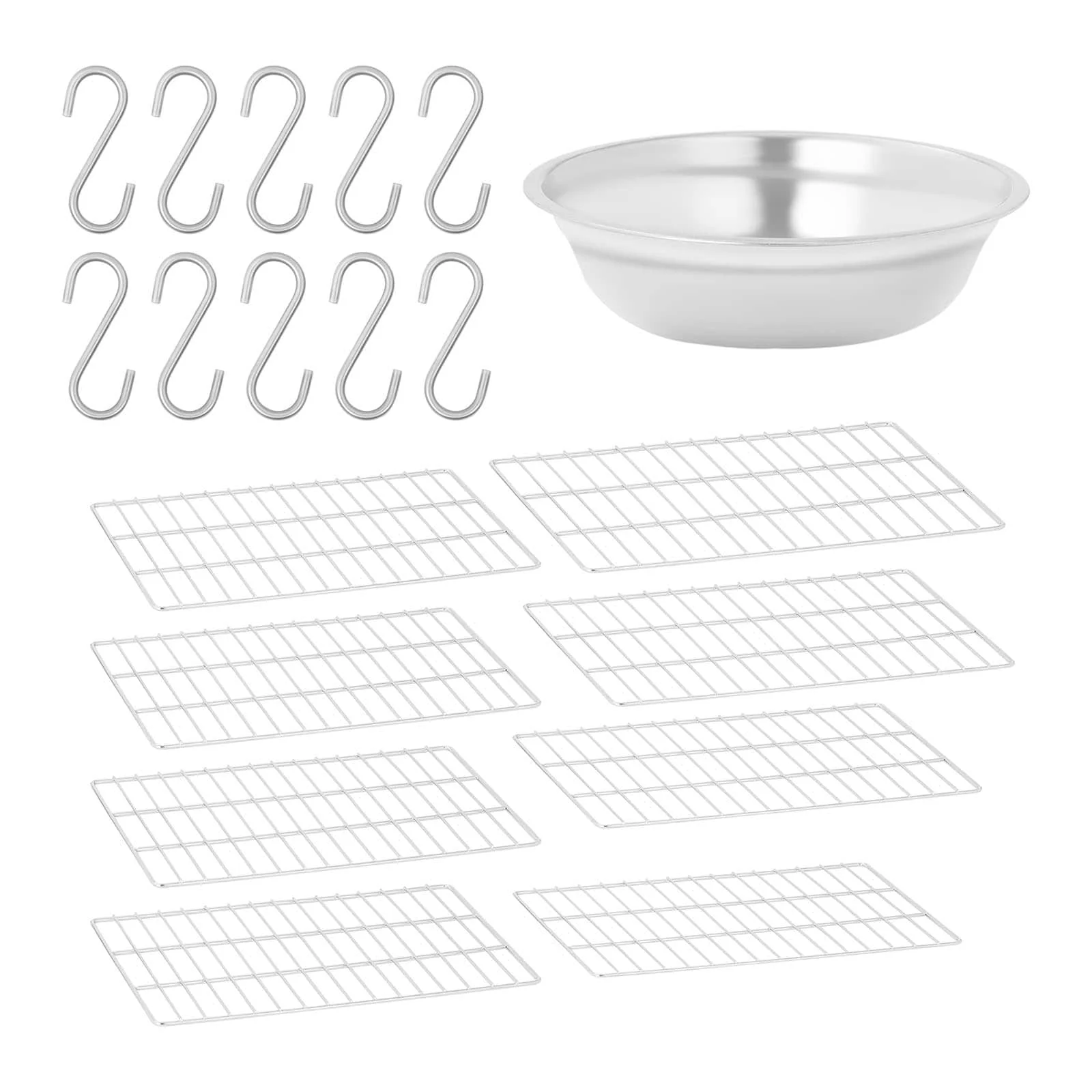 Fumoir professionnel à viande poisson chaud froid armoire inox volume 147 litres minuterie 0 - 120 min puissance 1 000 watts matériau acier inoxydable 0 - 100 °c 14_0003972