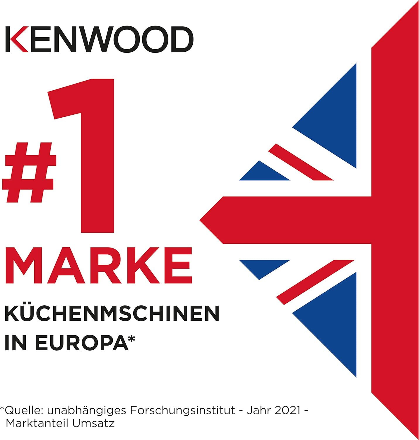 KENWOOD Robot culinaire KMX 750 WH Robot ptissier multifonction kMix