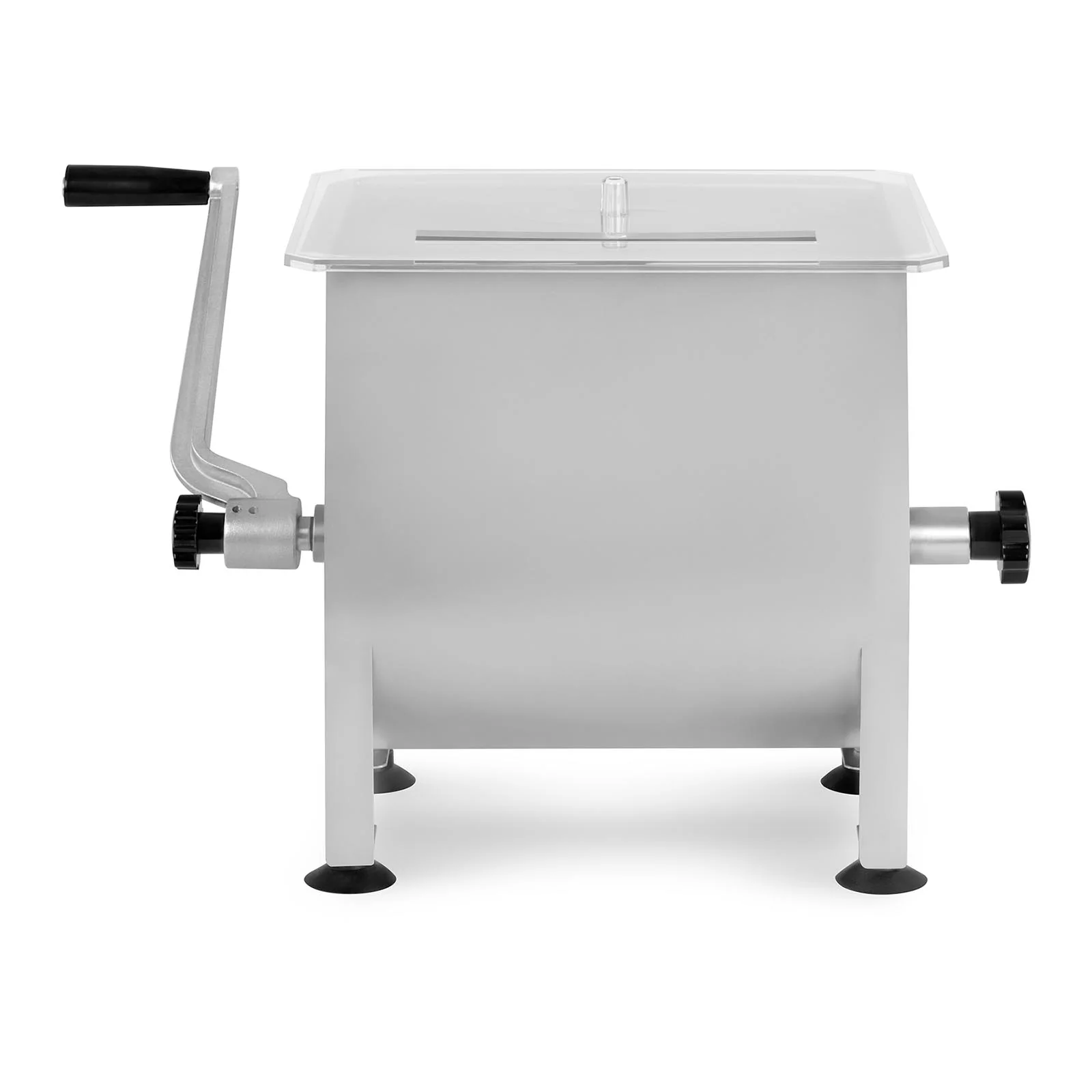 Mélangeur à viande manuel 16 litres acier inoxydable professionnel  14_0004531