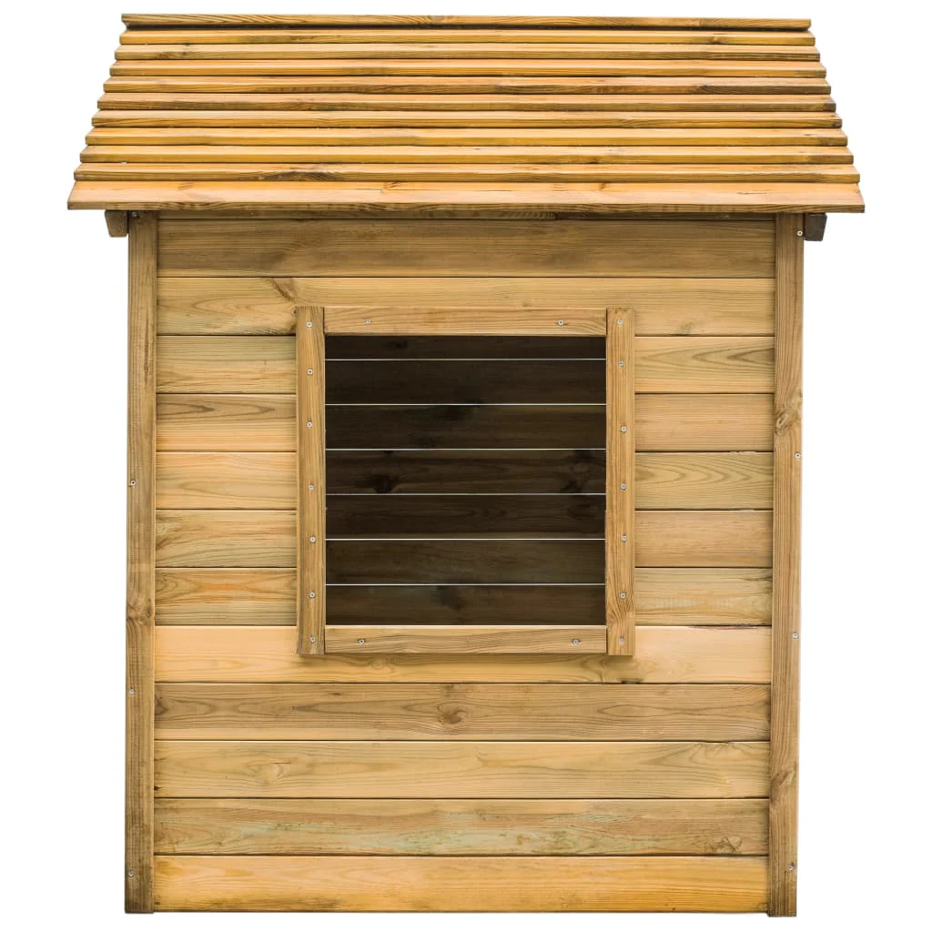 Maisonnette abri d'extérieur 123 x 120 x 146 cm bois de pin 02_0005109