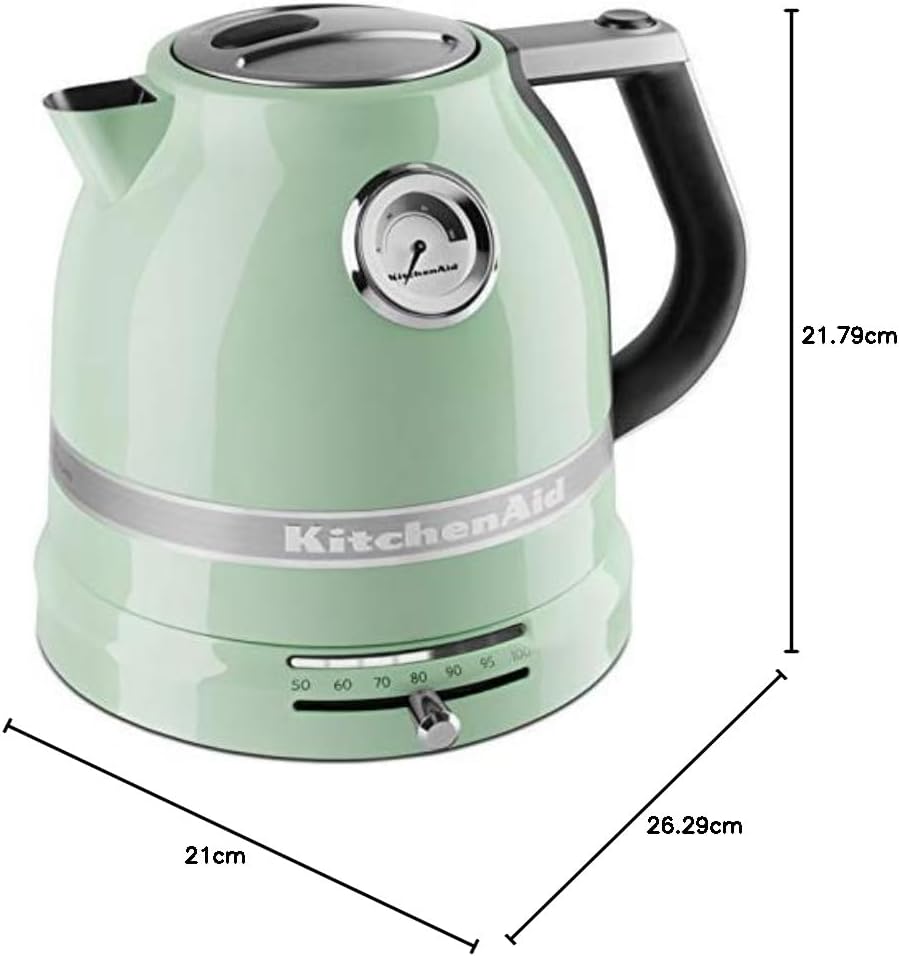 KitchenAid Artisan Bouilloire Électrique | Température Réglable | Bleu encre 1,5 L
