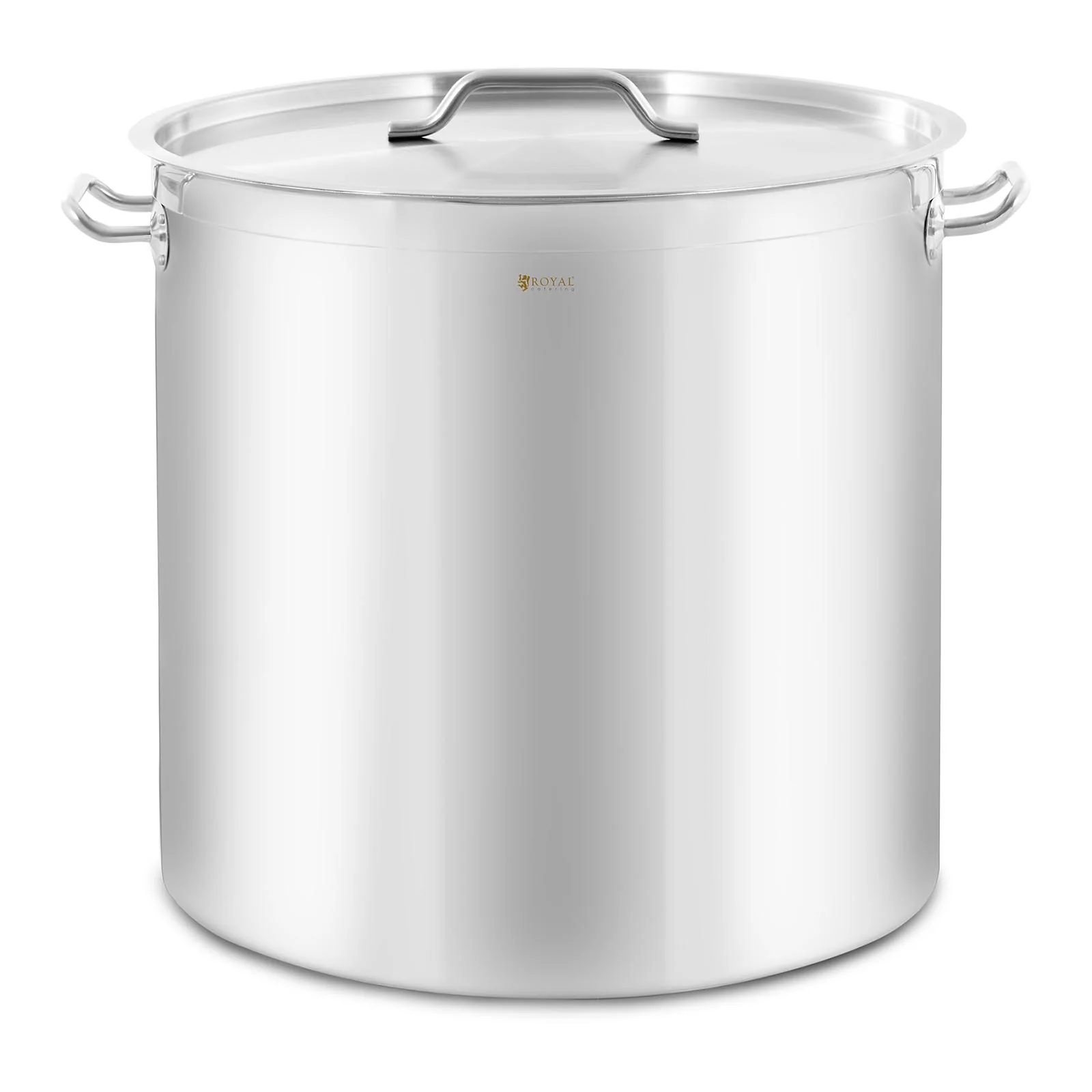 Marmite casserole 98 litres 500 mm pour plaques à induction acier inoxydable 14_0004167