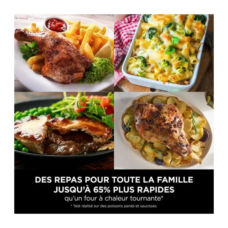 Friteuse Sans Huile - Af500eu - Foodi Flex - Noir - Ninja