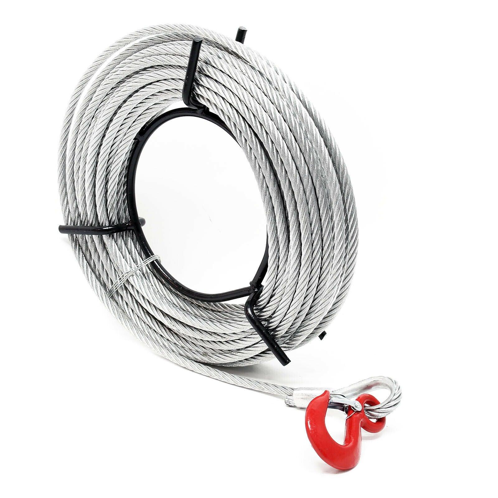Cble de traction jusqu'à 3200 kg avec 20 m de cble diamètre 16mm pour tirer, tendre et soulever 16_0002831