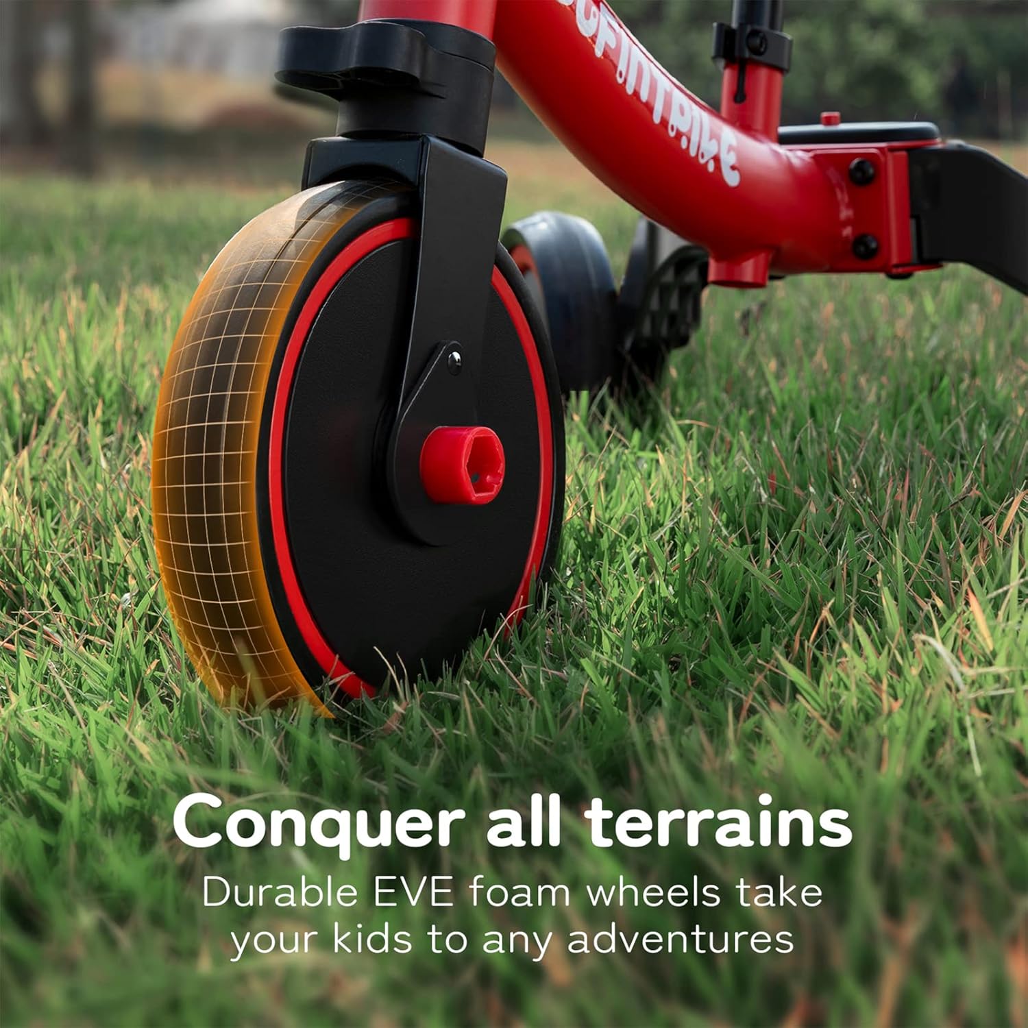 besrey 5 en 1 Tricycle Enfant bébé évolutif 1-4 Ans,Vélo Draisienne,Vélo sans Pédale,Noir